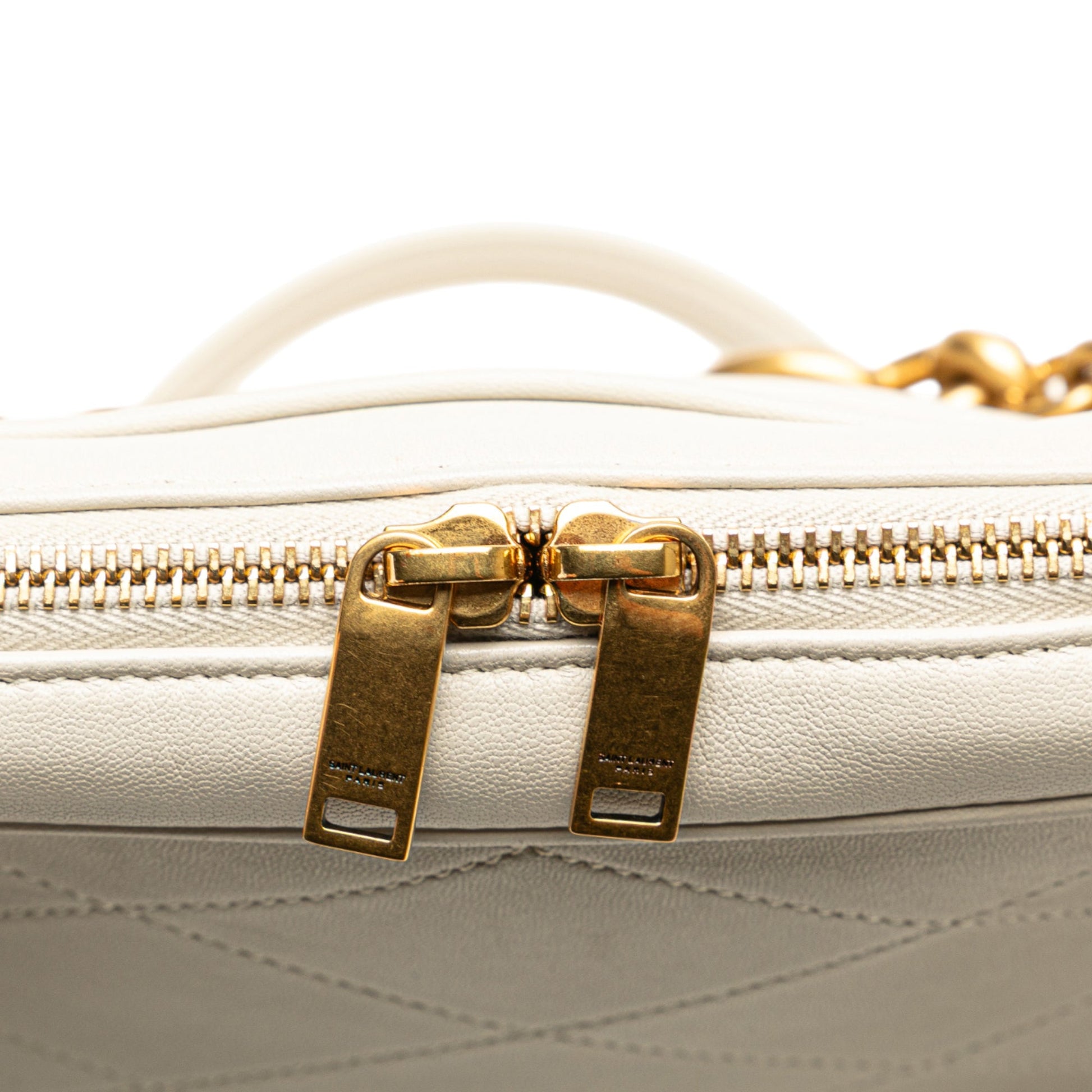 Saint Laurent Quilted Lambskin Le Maillon Chain Shoulder Bag