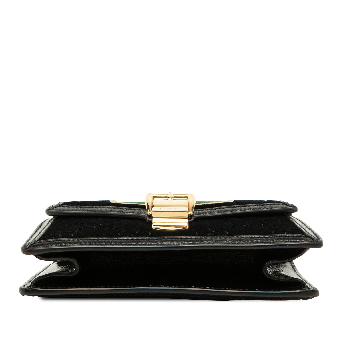 Gucci Mini GG Velvet Web Sylvie Top Handle Bag