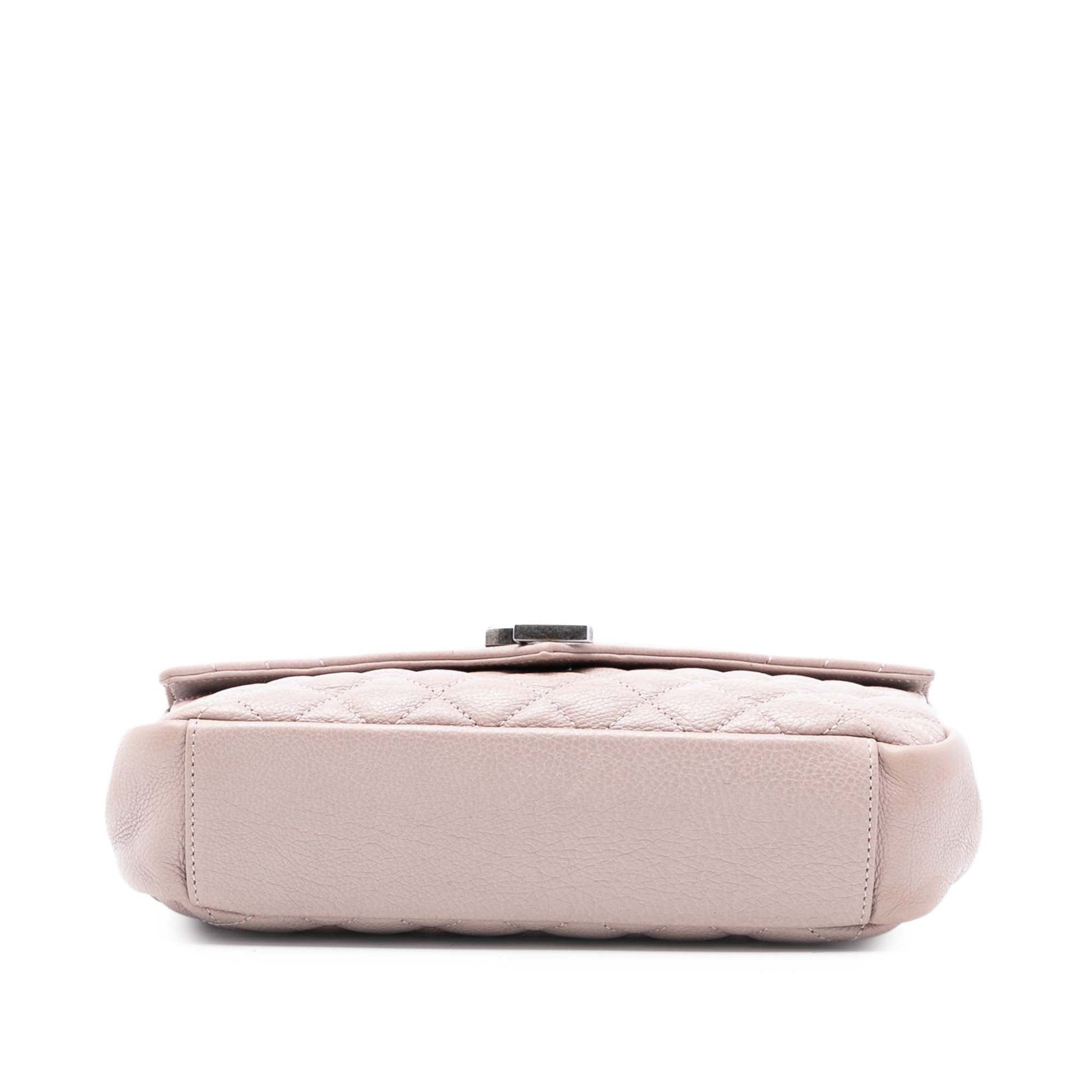 Saint Laurent Medium Sheepskin Triquilt Monogram College Bag