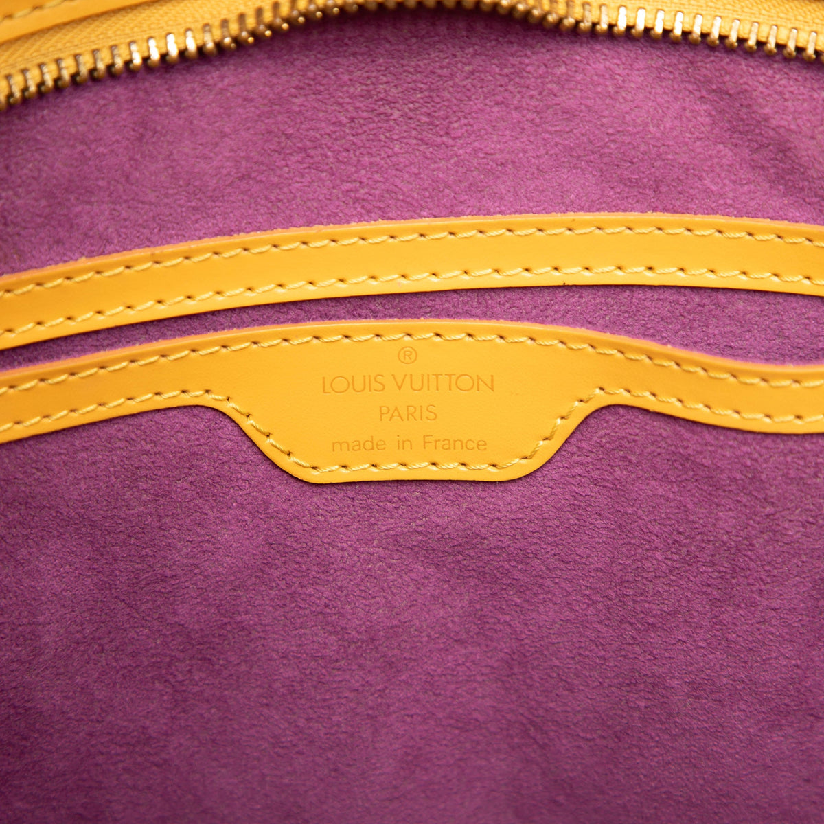 Louis Vuitton Epi Saint Jacques PM Short Strap — Yellow