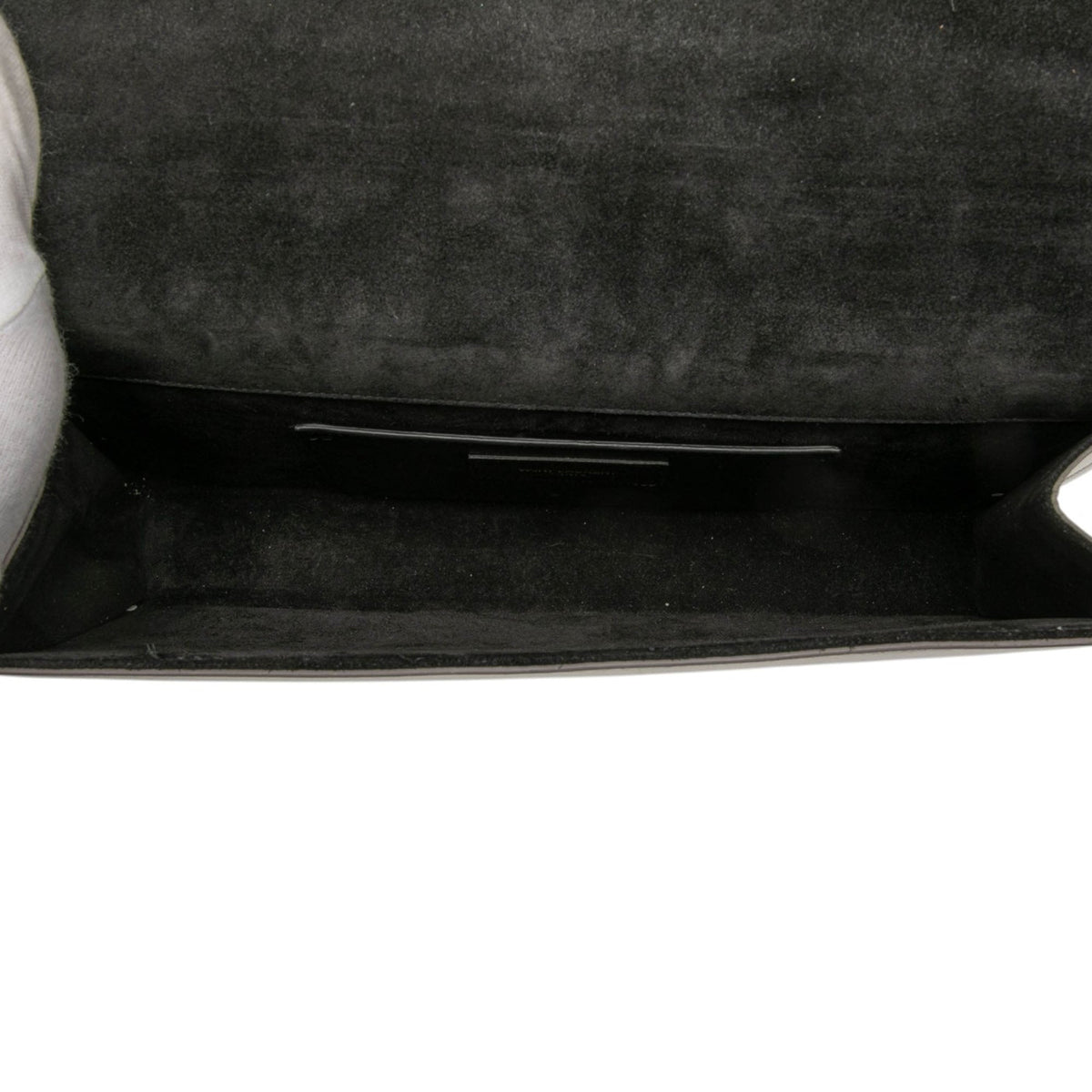 Saint Laurent Metallic Calfskin Cassandre Clutch