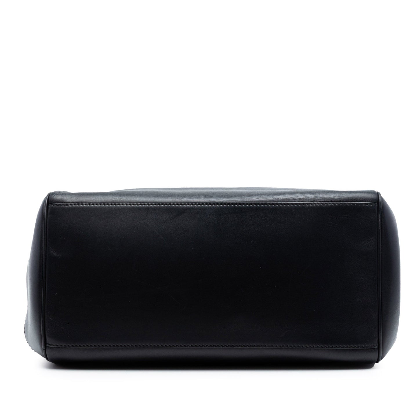 Bottega Veneta Intrecciato Trimmed Leather Ducale Top Handle Bag