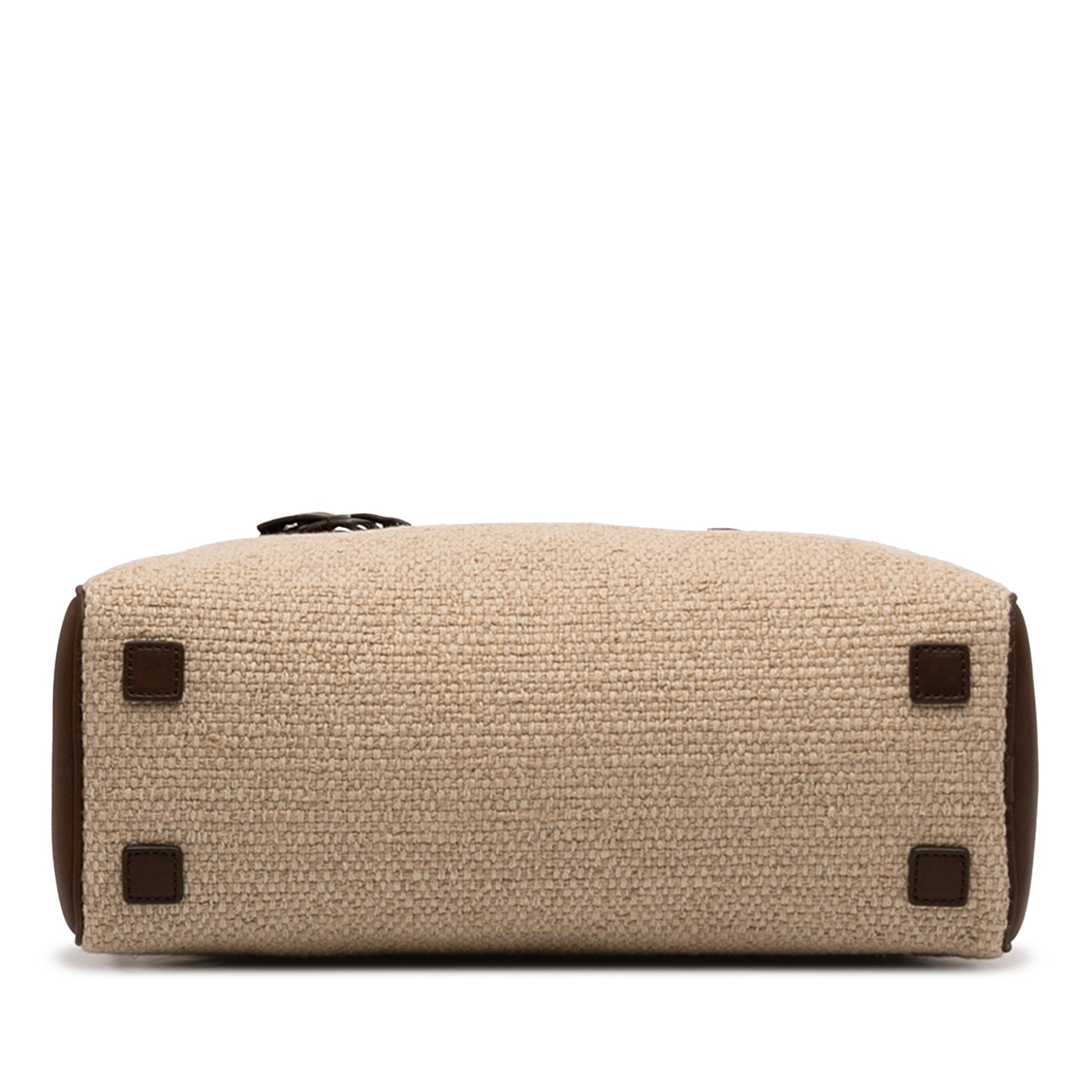 The Row Leather Trimmed Canvas India 12