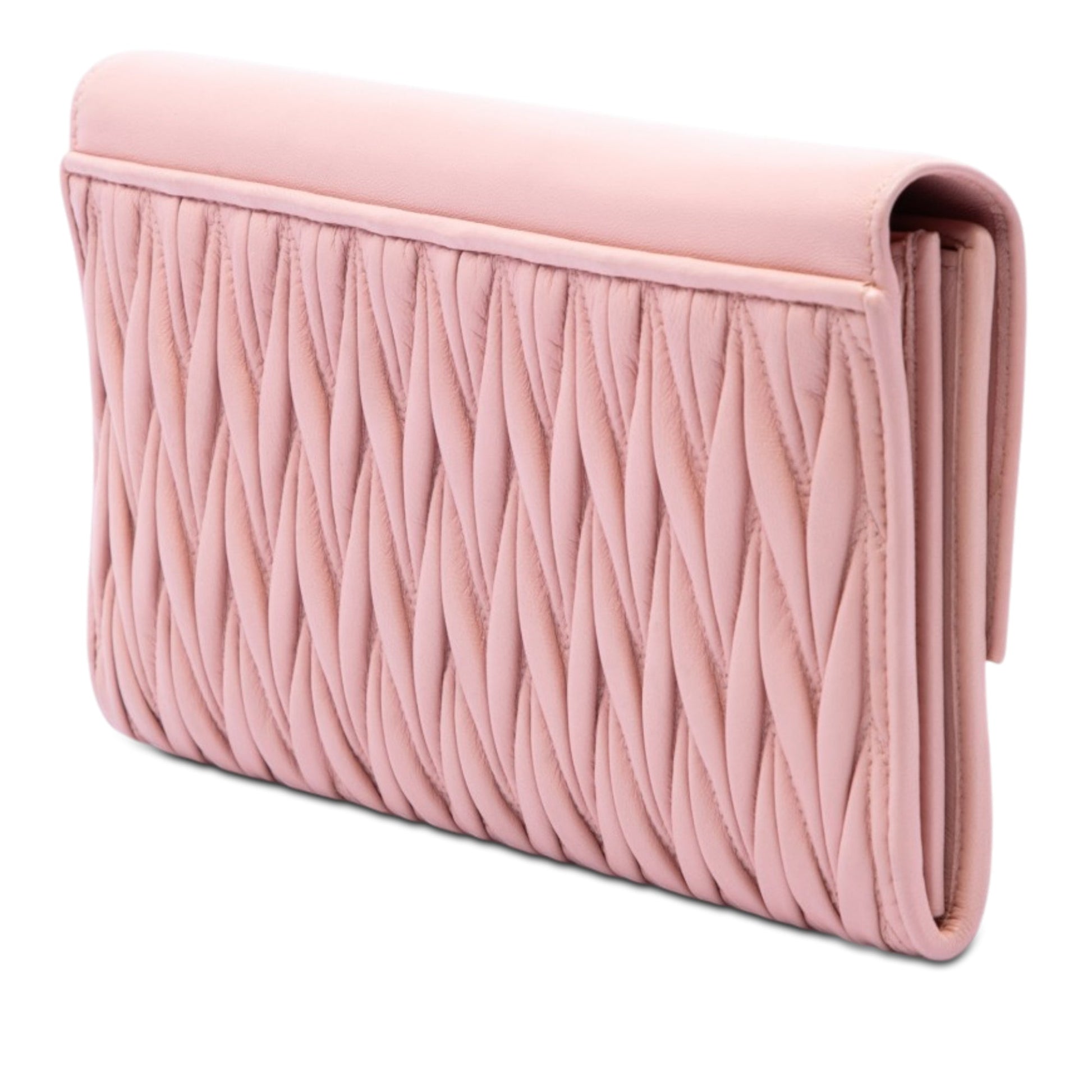 Miu Miu Matelasse Nappa Clutch