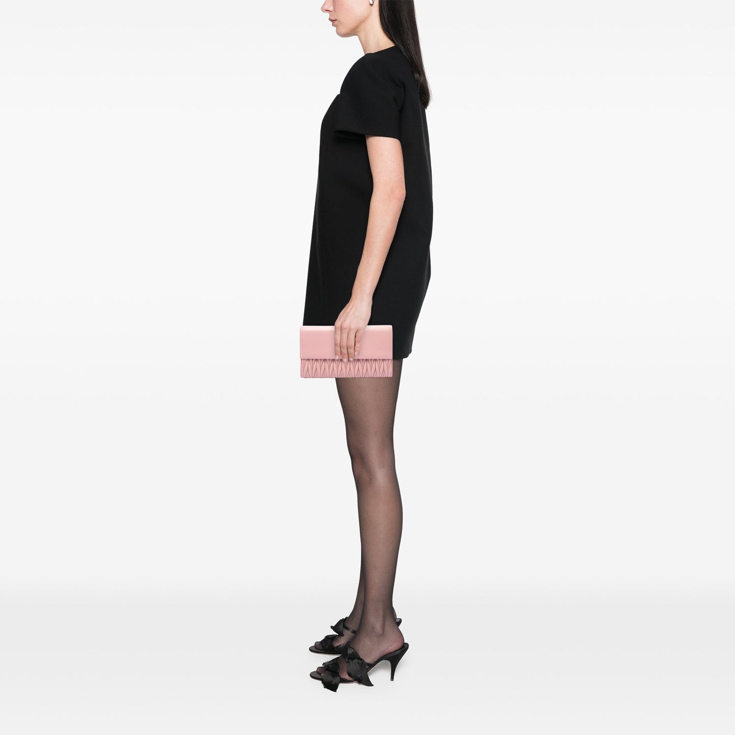 Miu Miu Matelasse Nappa Clutch