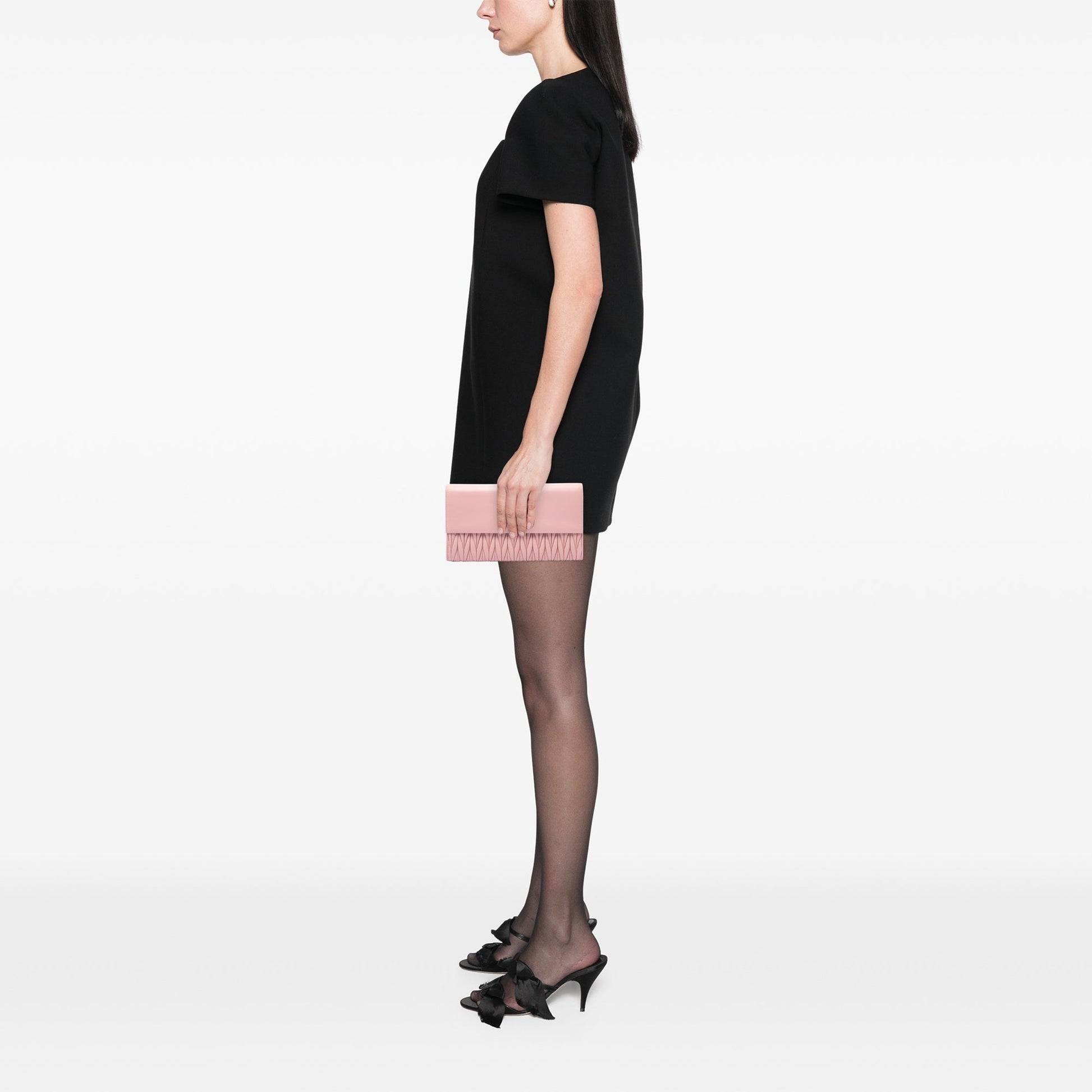 Miu Miu Matelasse Nappa Clutch