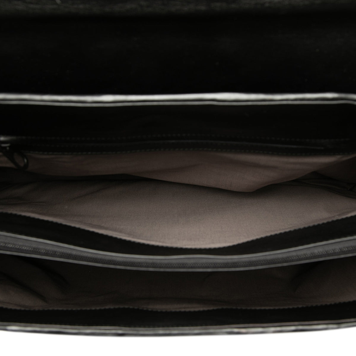 Bottega Veneta Nappa Intrecciato Briefcase — Black
