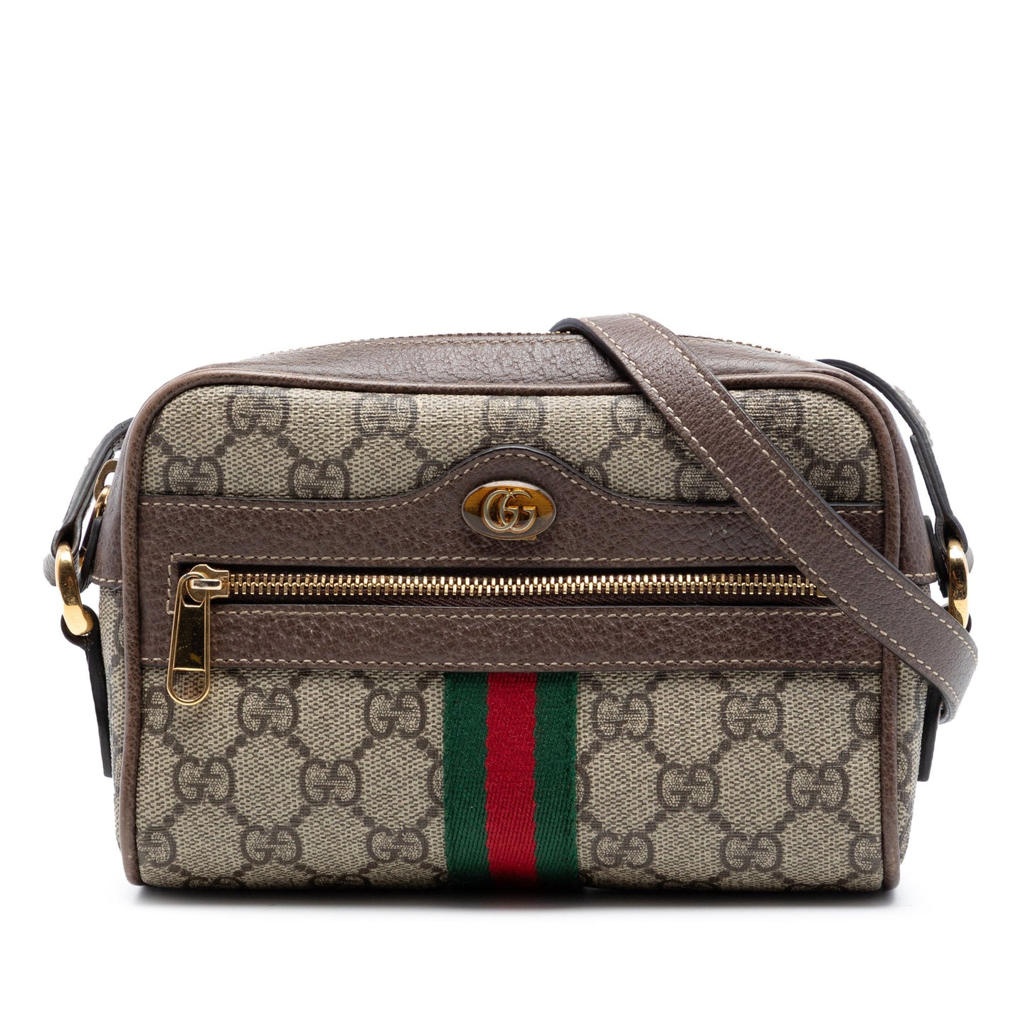 Gucci Mini GG Supreme Web Ophidia Crossbody