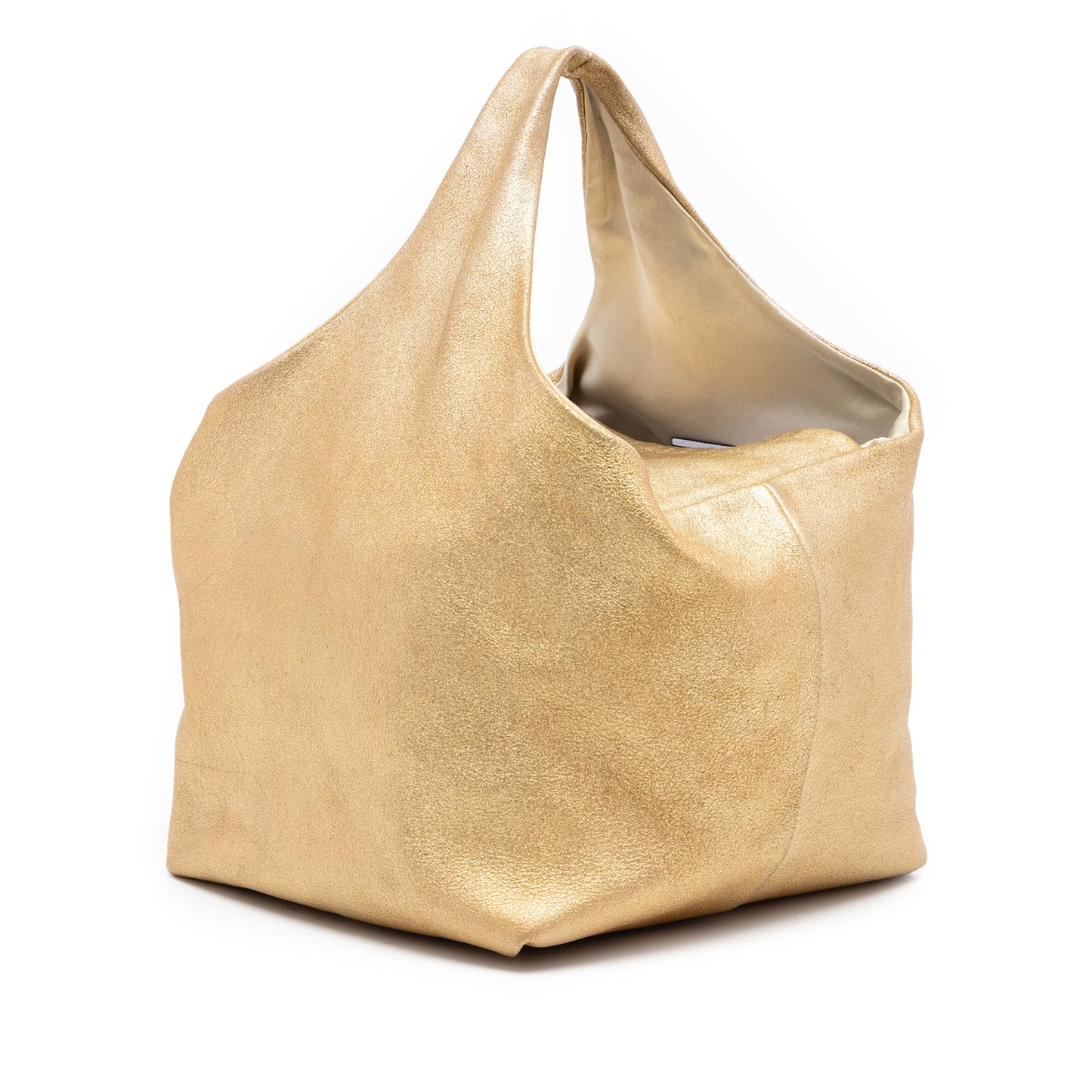 CC Metallic Lambskin Hobo