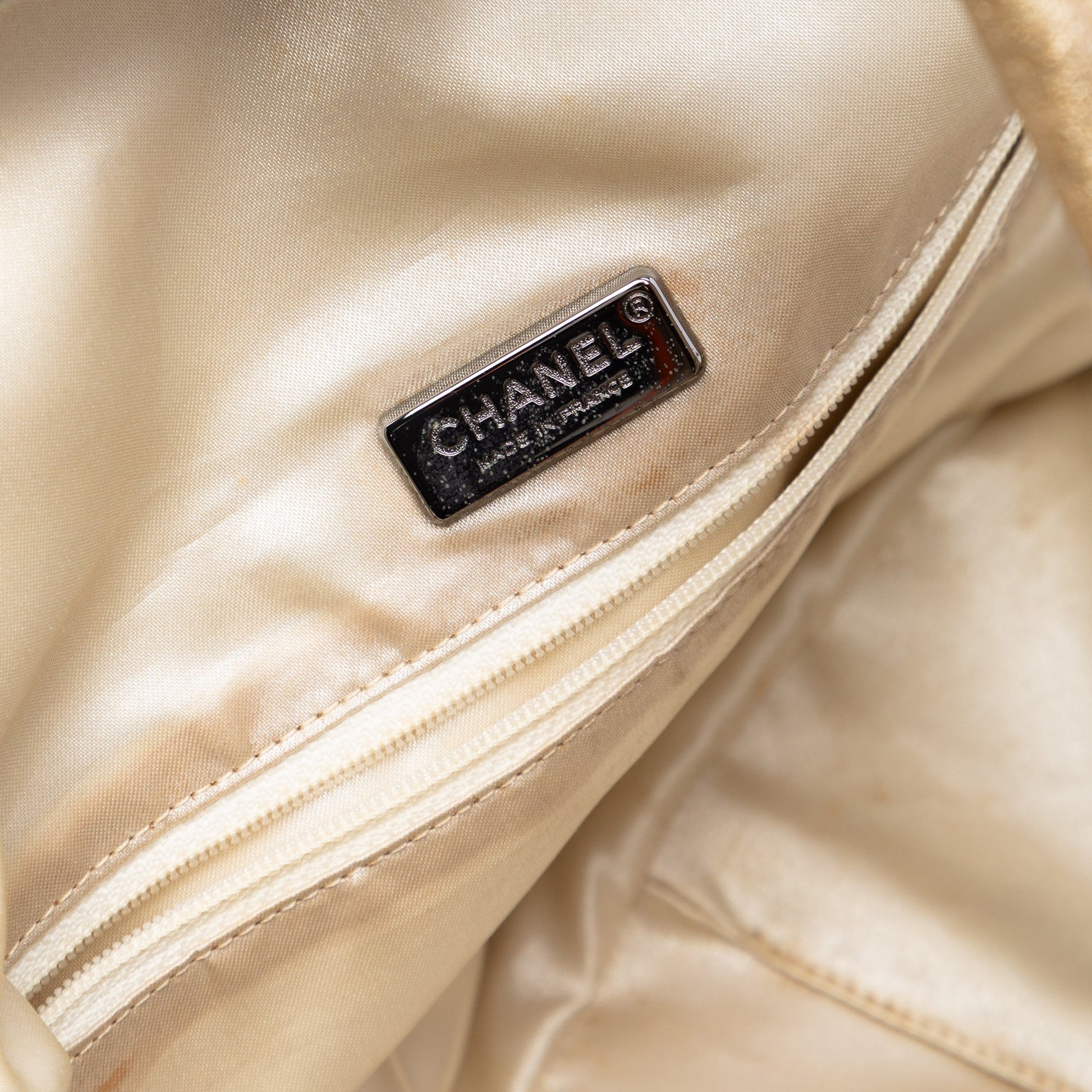 CC Metallic Lambskin Hobo