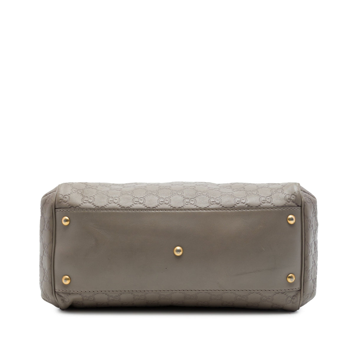Gucci Medium Guccissima Scarlett Satchel — Gray