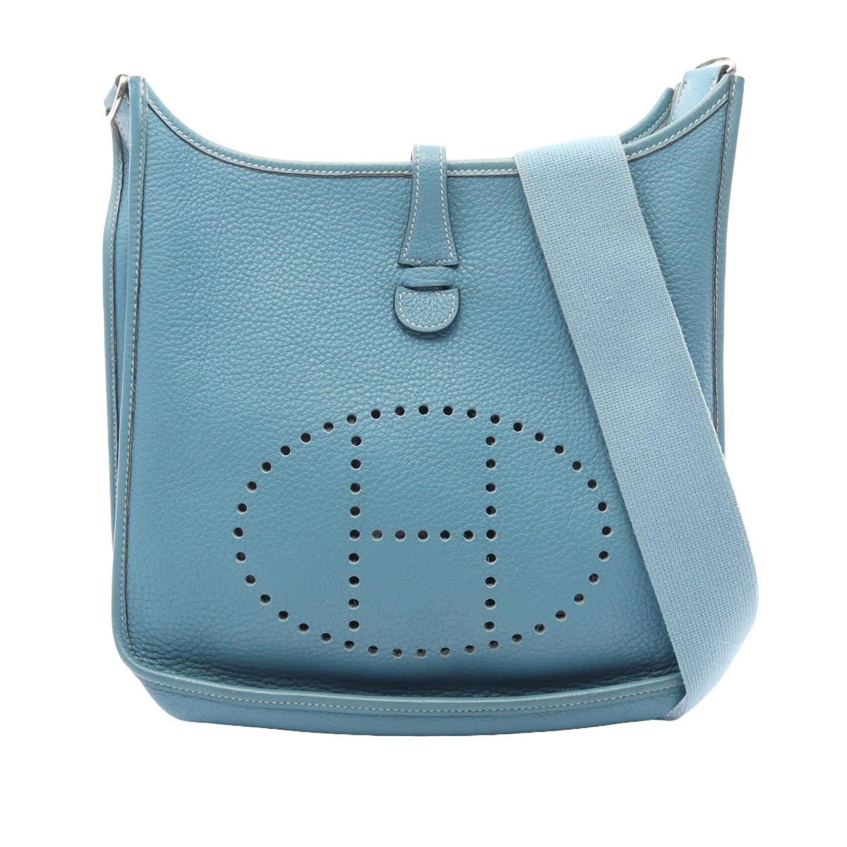 Hermès Clemence Evelyne II PM — Blue