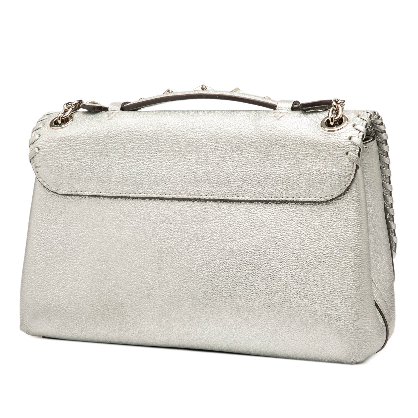 Louis Vuitton Metallic Cuir Plume Ecume Very Chain Bag