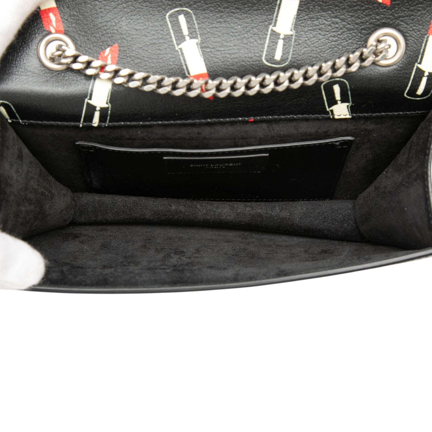 Calfskin Lipstick Print Betty Crossbody