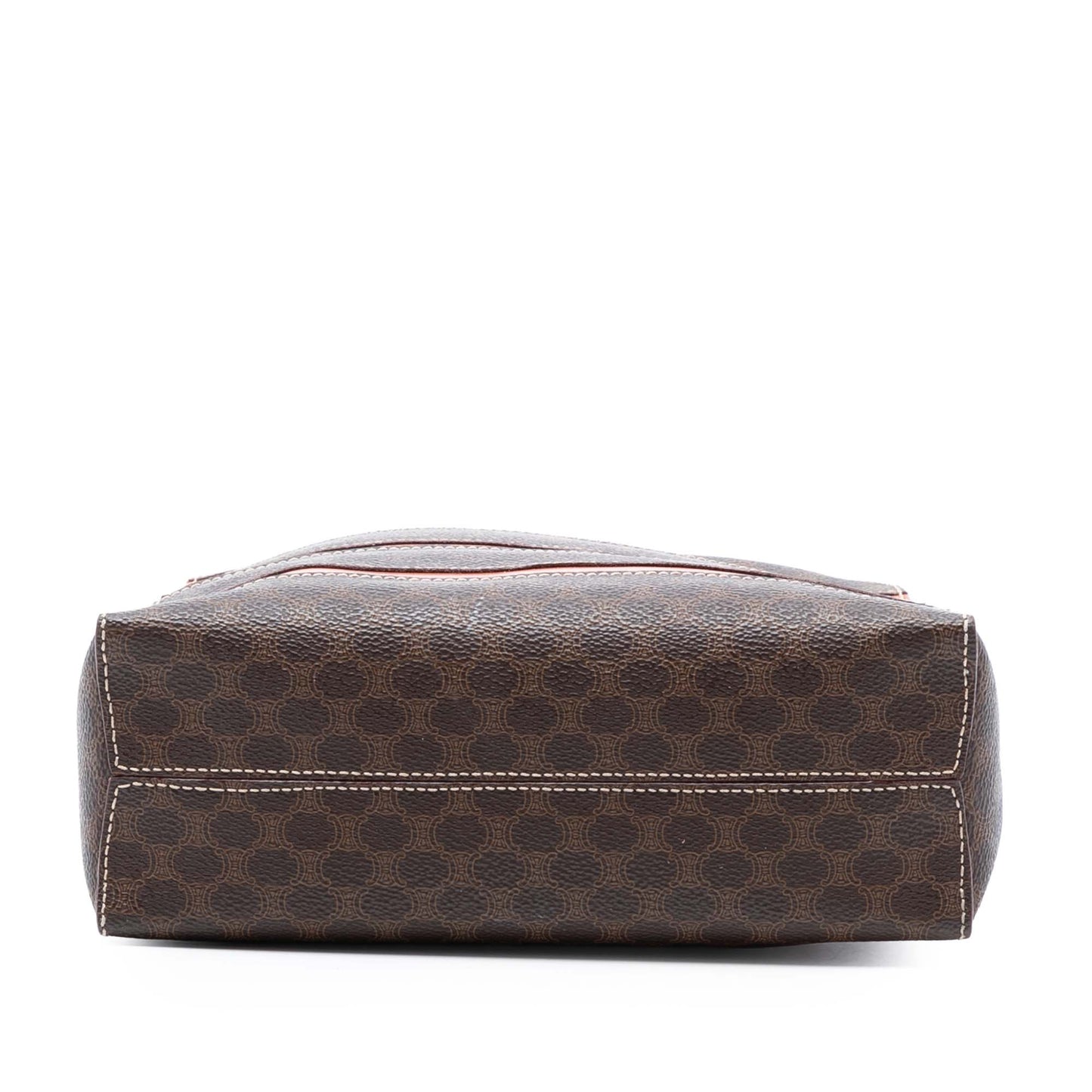 Celine Macadam Coated Canvas Handbag