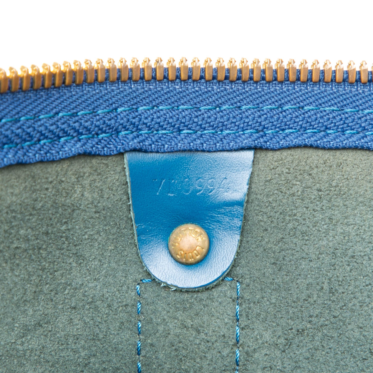 Louis Vuitton Epi Keepall 55 — Blue