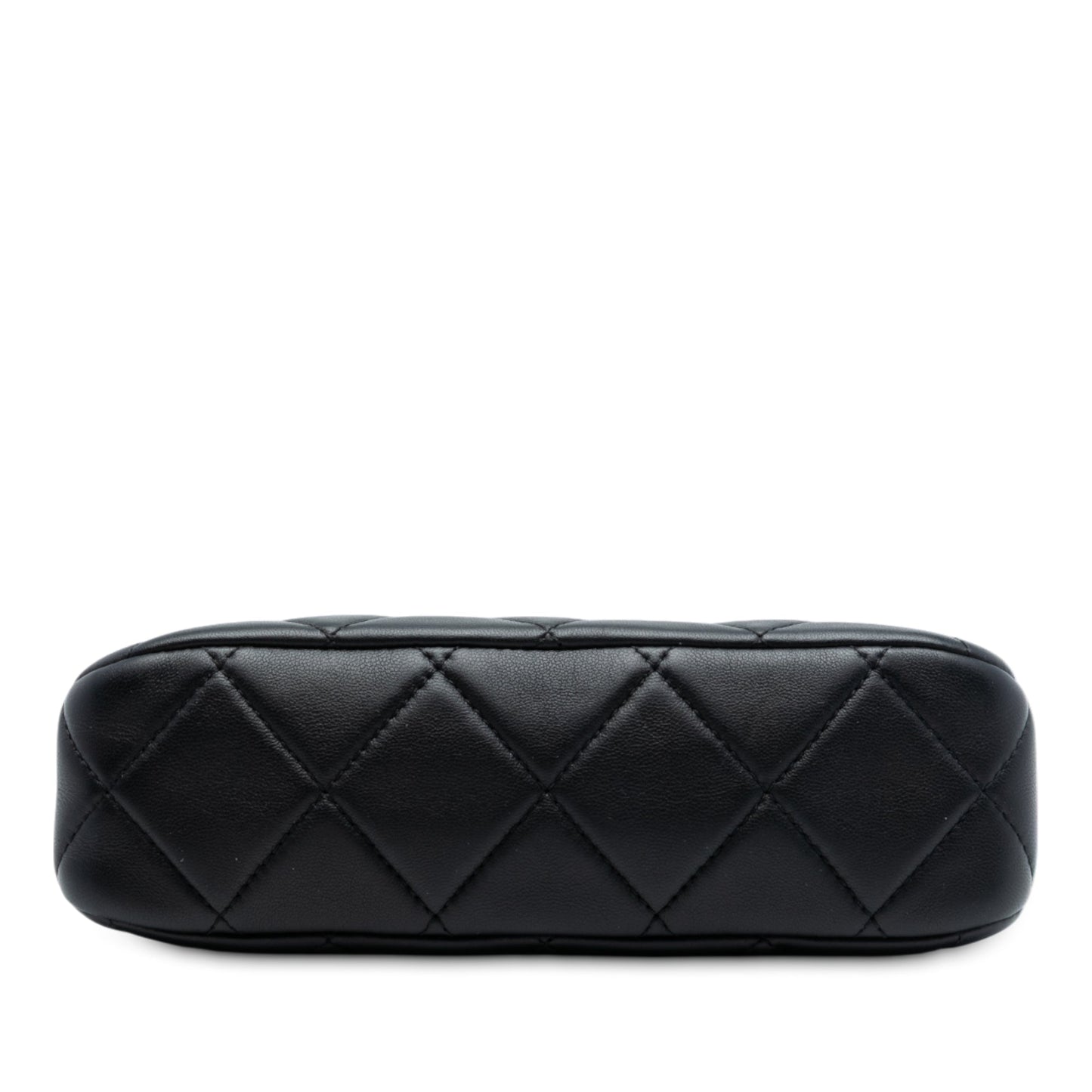 Chanel CC Quilted Lambskin Chain Shoulder Bag