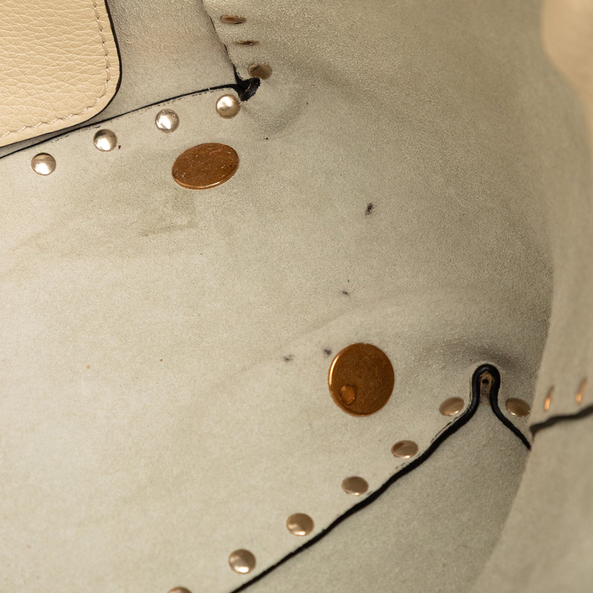 Valentino Small Grained Calfskin Rockstud Trapeze Satchel
