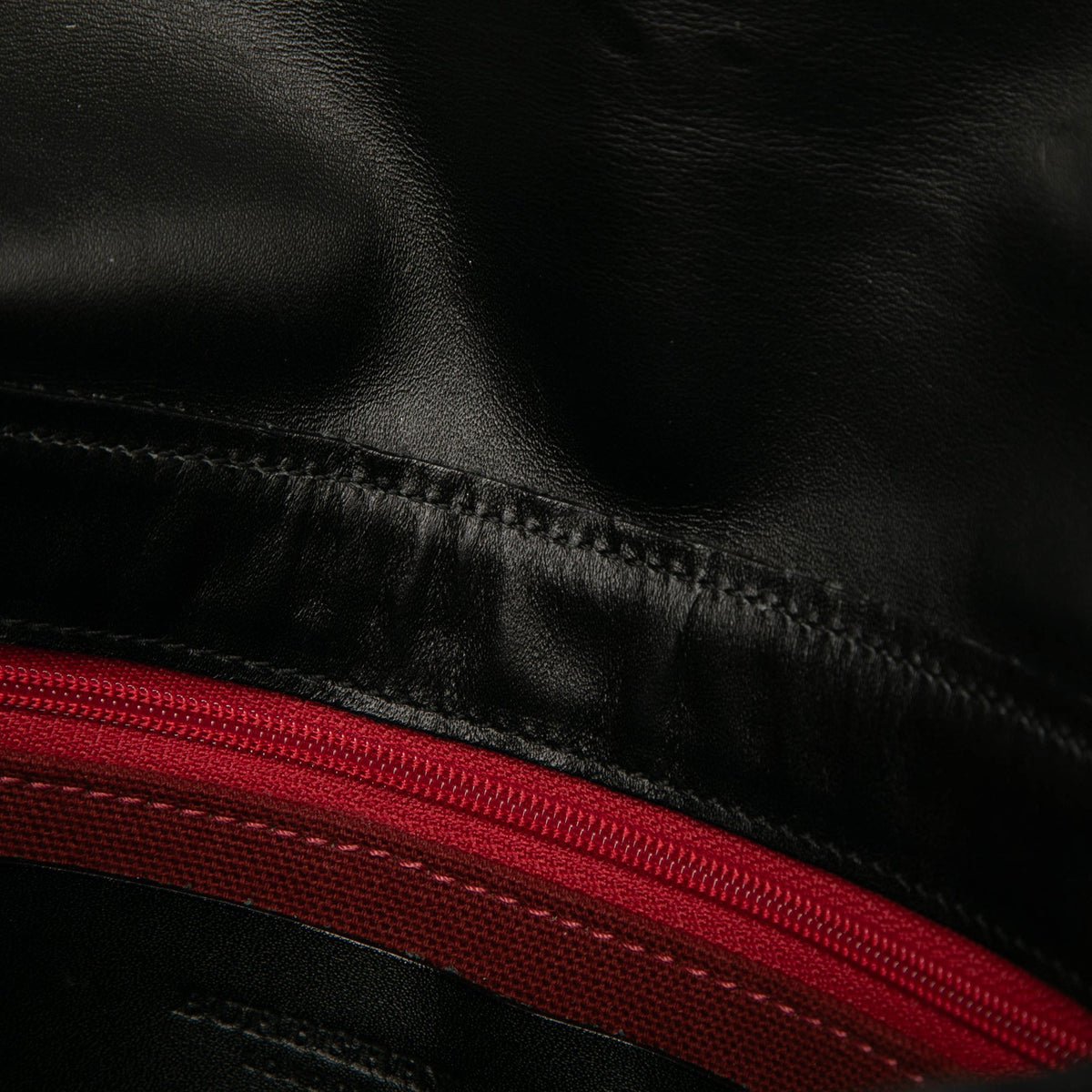 Burberry Mega Check Wool Shoulder Bag — Black
