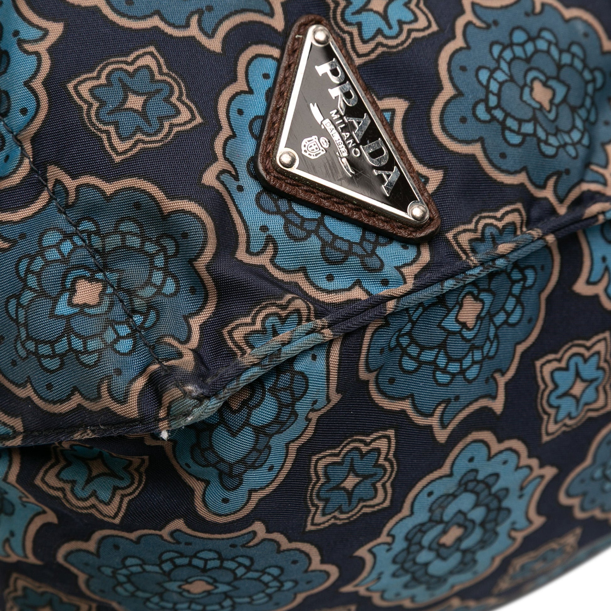 Prada Tessuto Stampato Tote