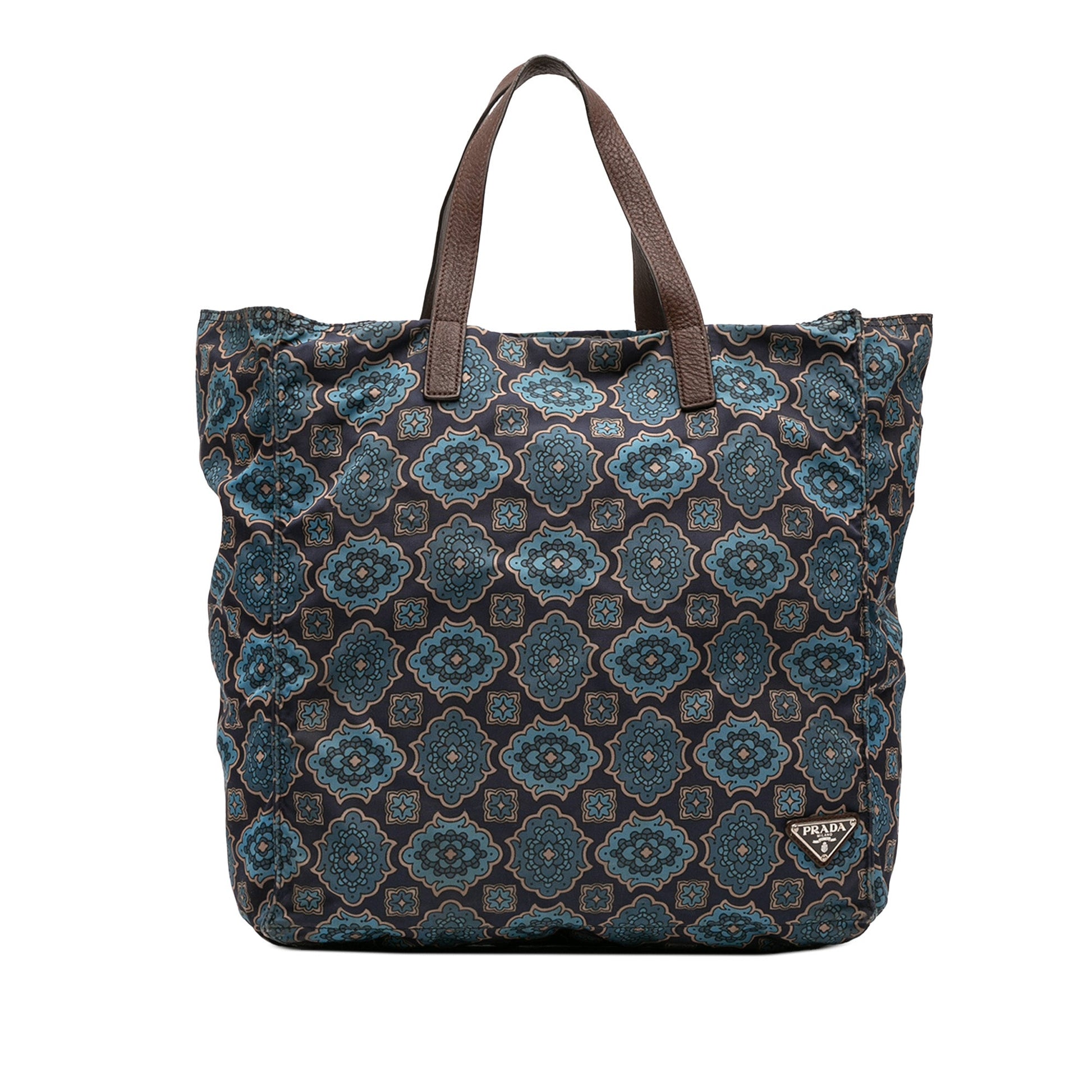 Prada Tessuto Stampato Tote