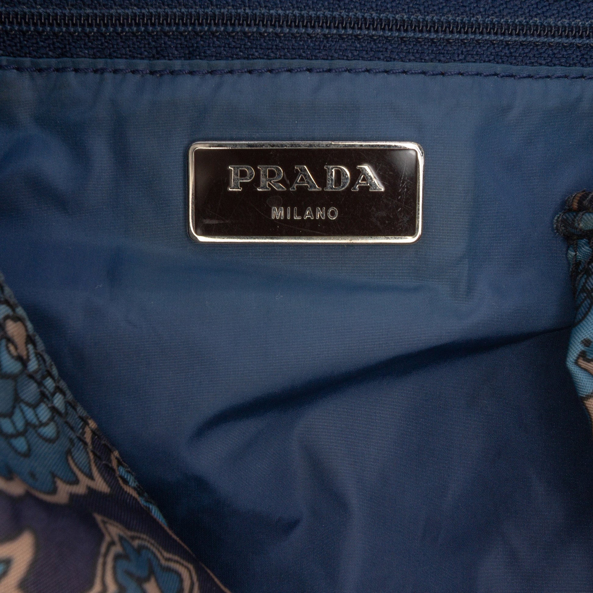 Prada Tessuto Stampato Tote