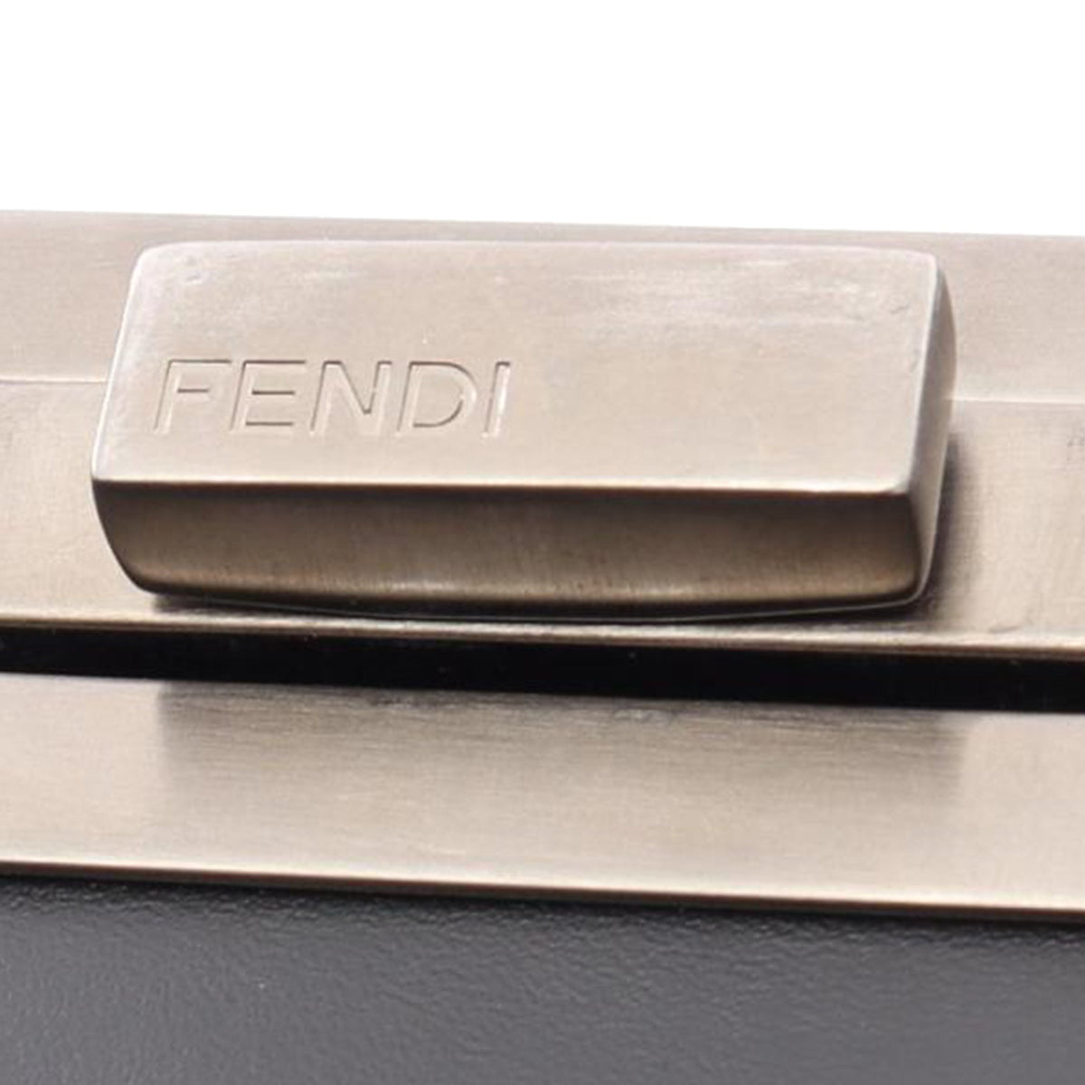 Fendi Studded Leather Peekaboo ISeeU Briefcase