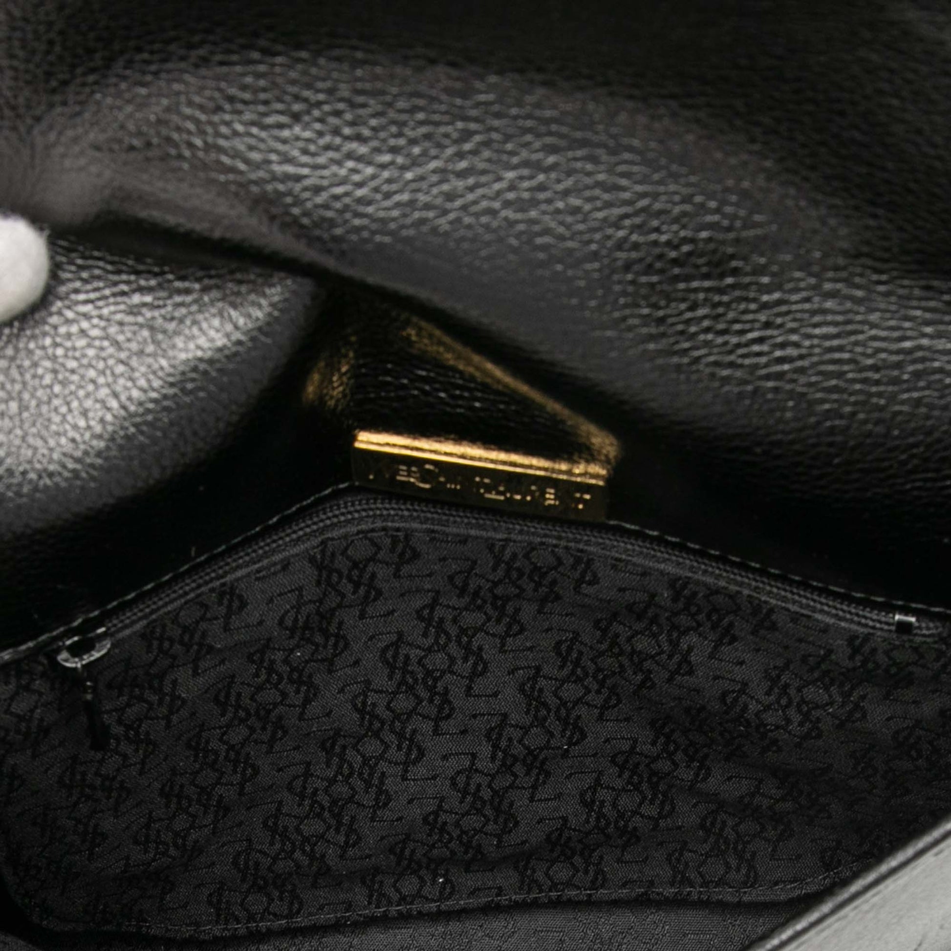 Saint Laurent Leather Envelope Flap Crossbody