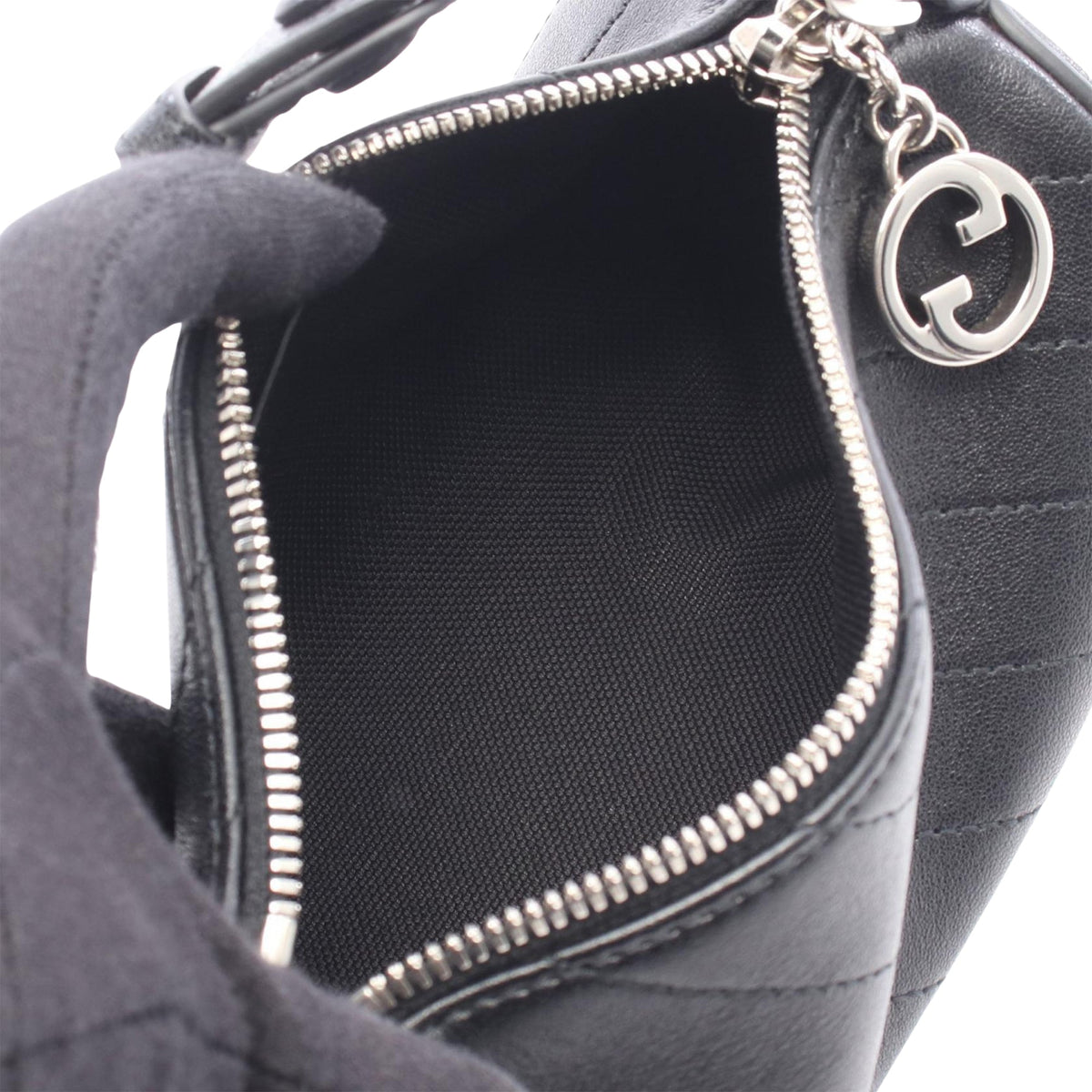 Gucci Mini Leather Blondie Barrel Shoulder Bag