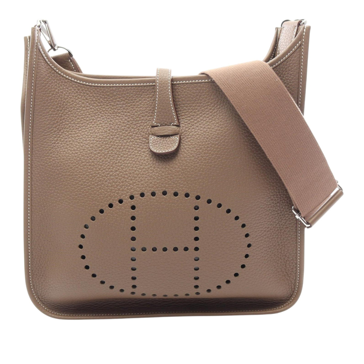 Hermès Clemence Evelyne III PM — Brown