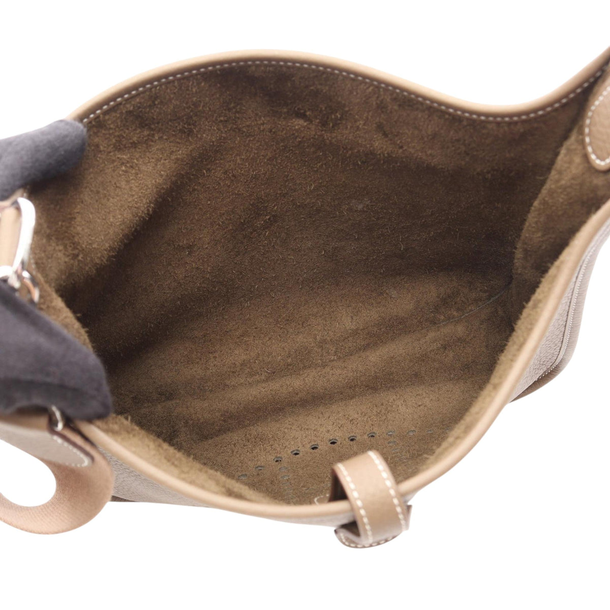 Hermès Clemence Evelyne III PM — Brown