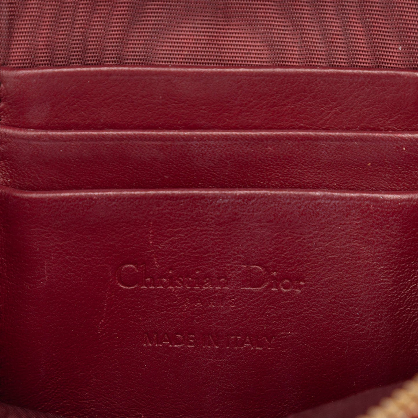 Dior Patent Cannage Lady Dior Call In Phone Holder