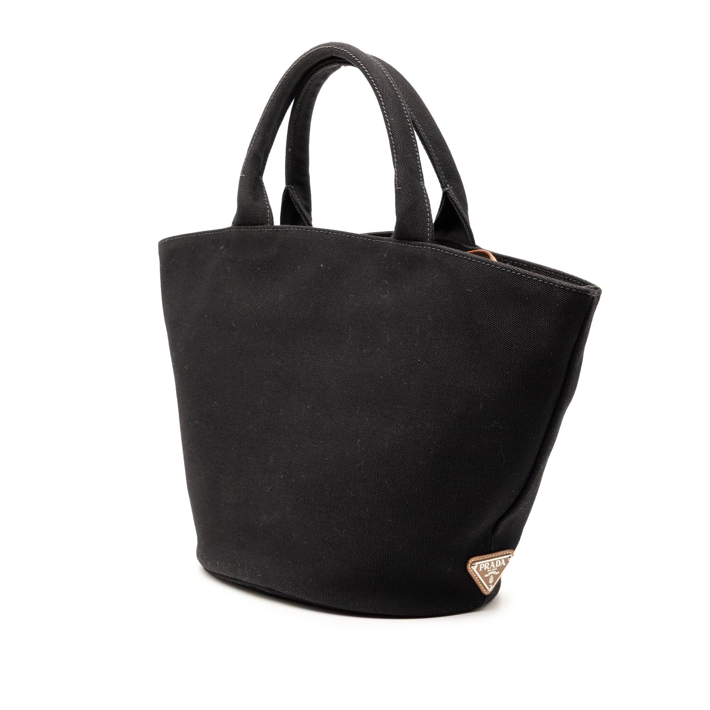 Prada Canvas Canapa Logo Satchel