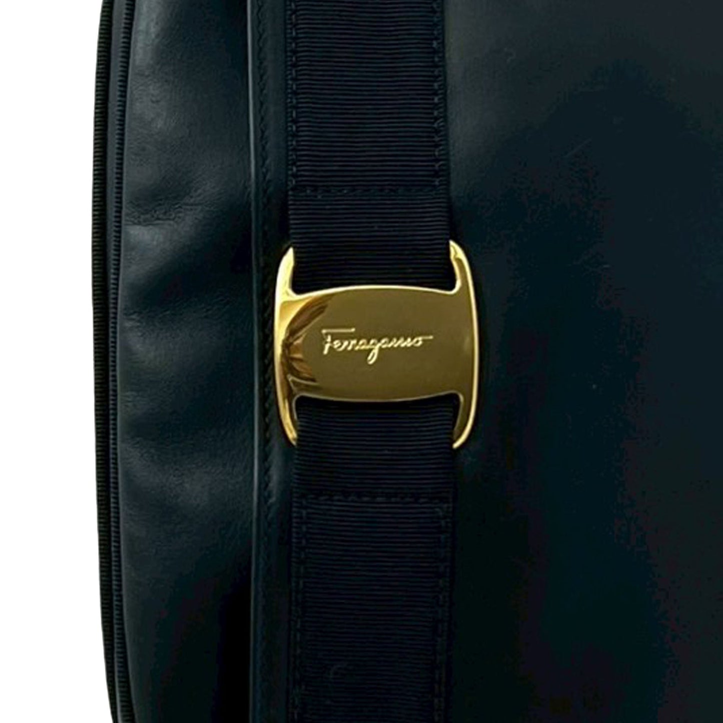 Ferragamo Calfskin Vara Crossbody