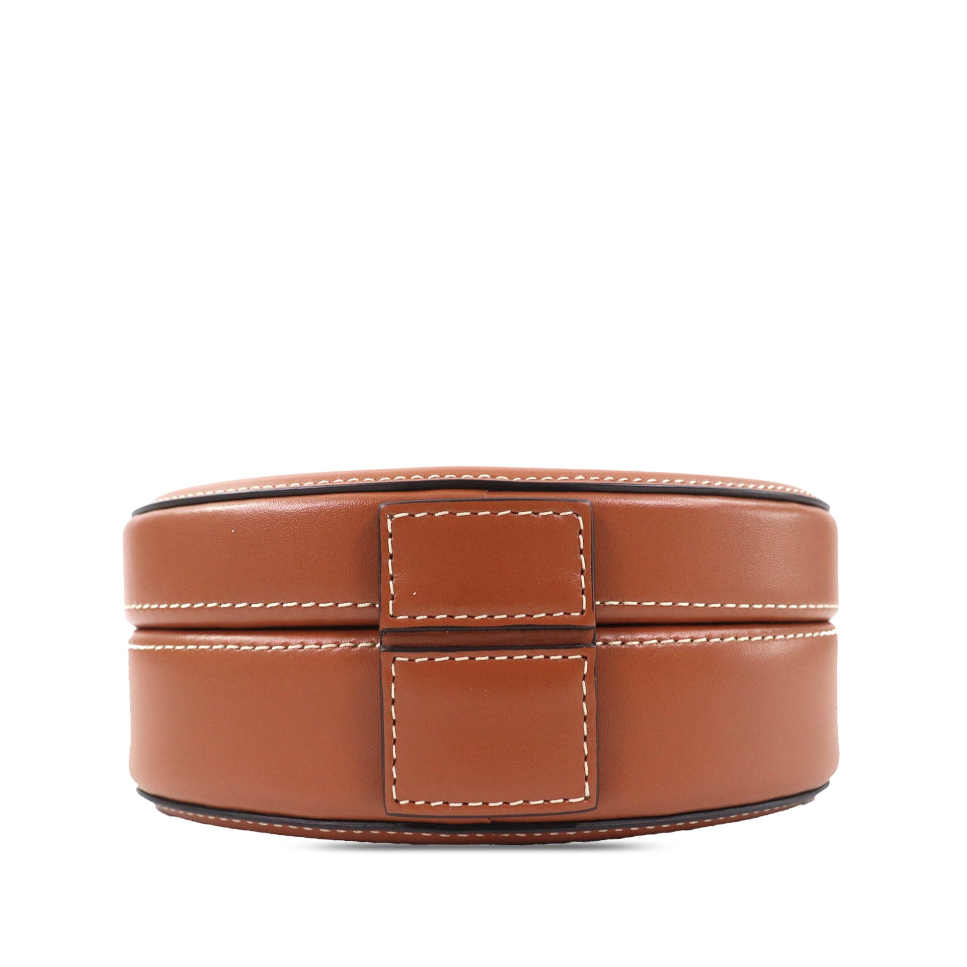Celine Calfskin Cuir Triomphe Oval Handbag