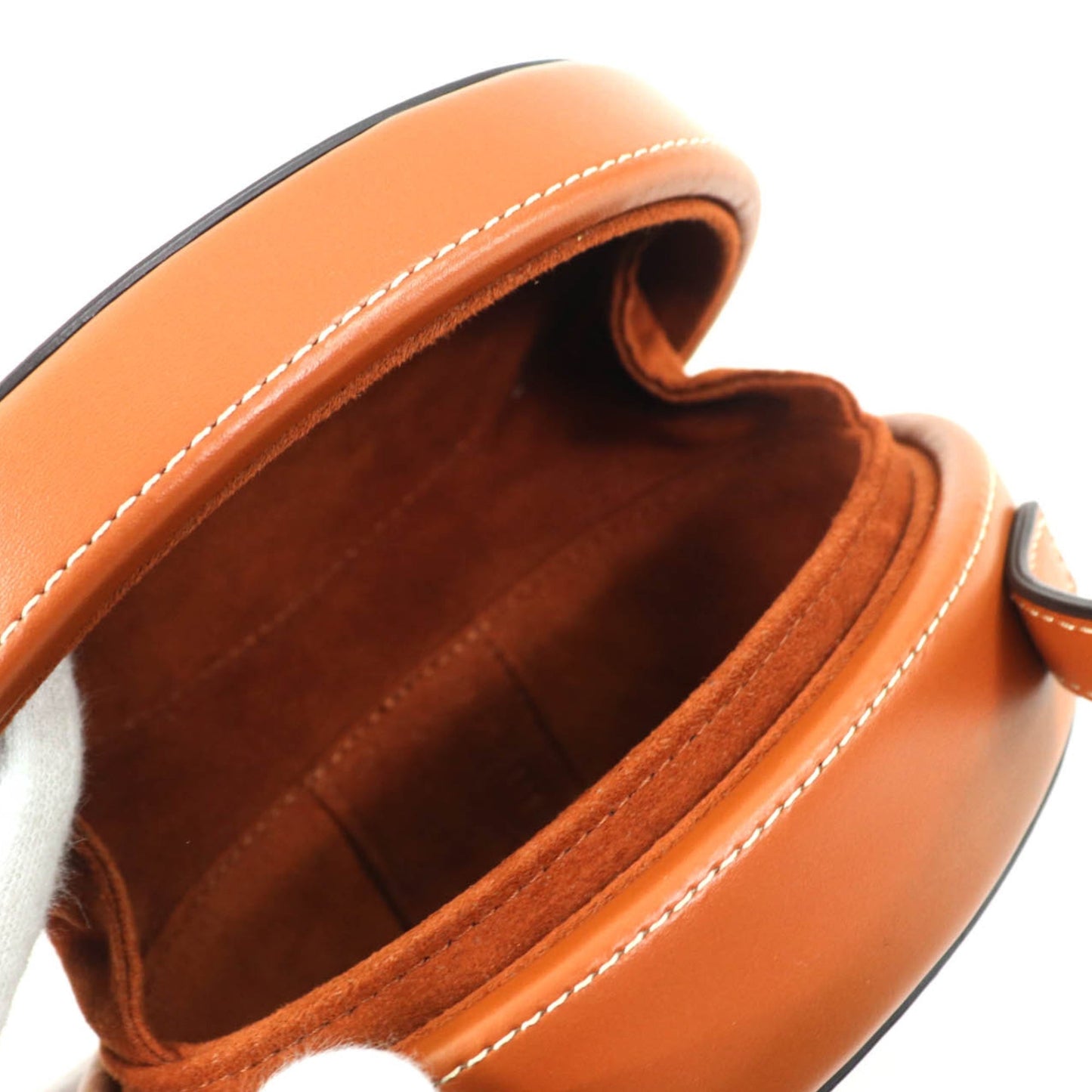Celine Calfskin Cuir Triomphe Oval Handbag