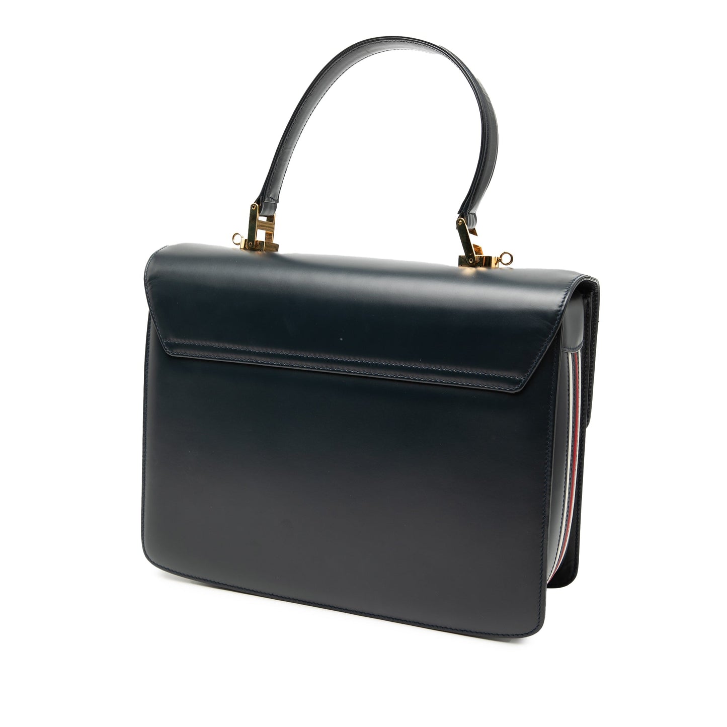 Gucci Calfskin Turnlock Sideline Handbag