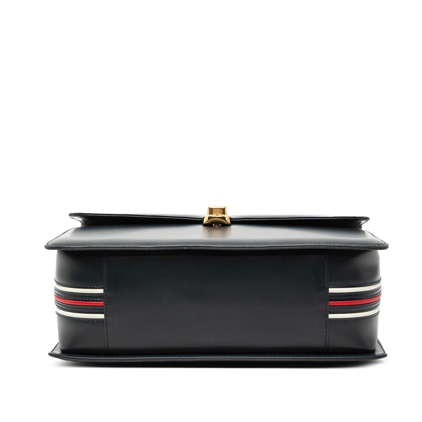 Gucci Calfskin Turnlock Sideline Handbag