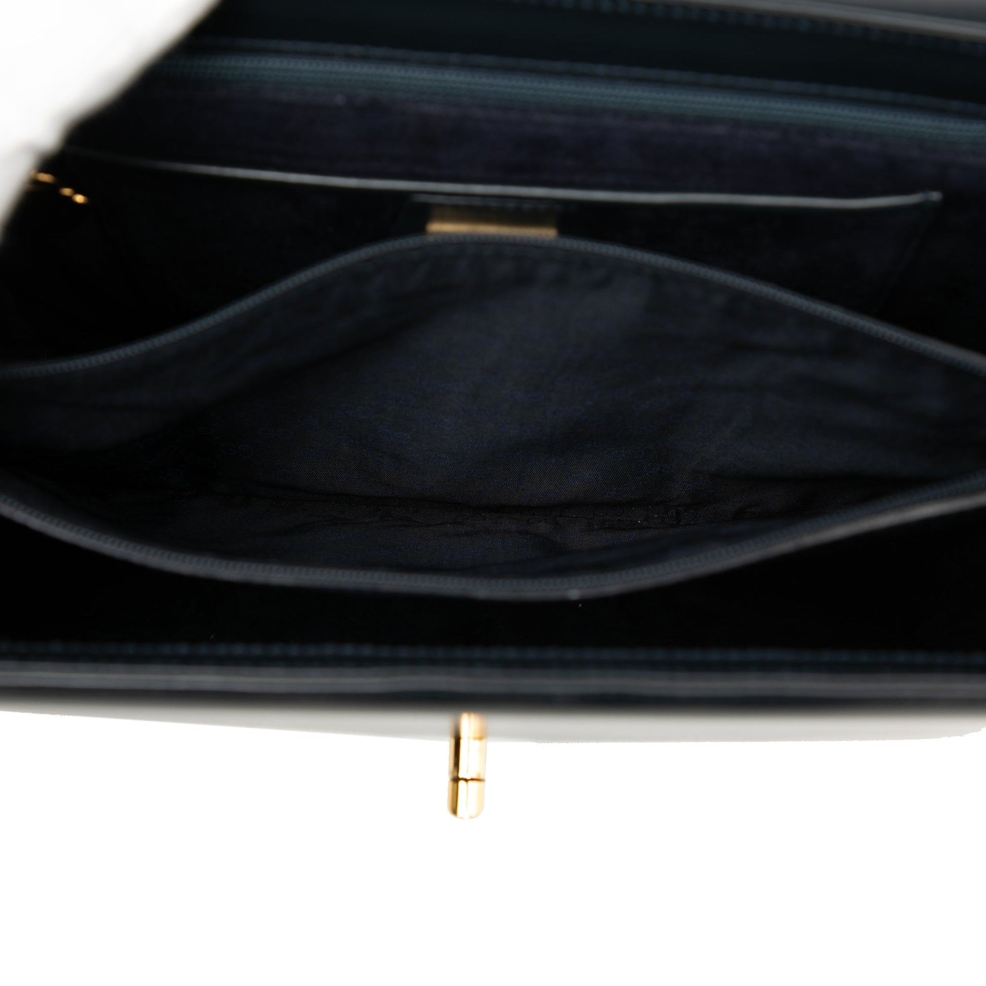 Gucci Calfskin Turnlock Sideline Handbag