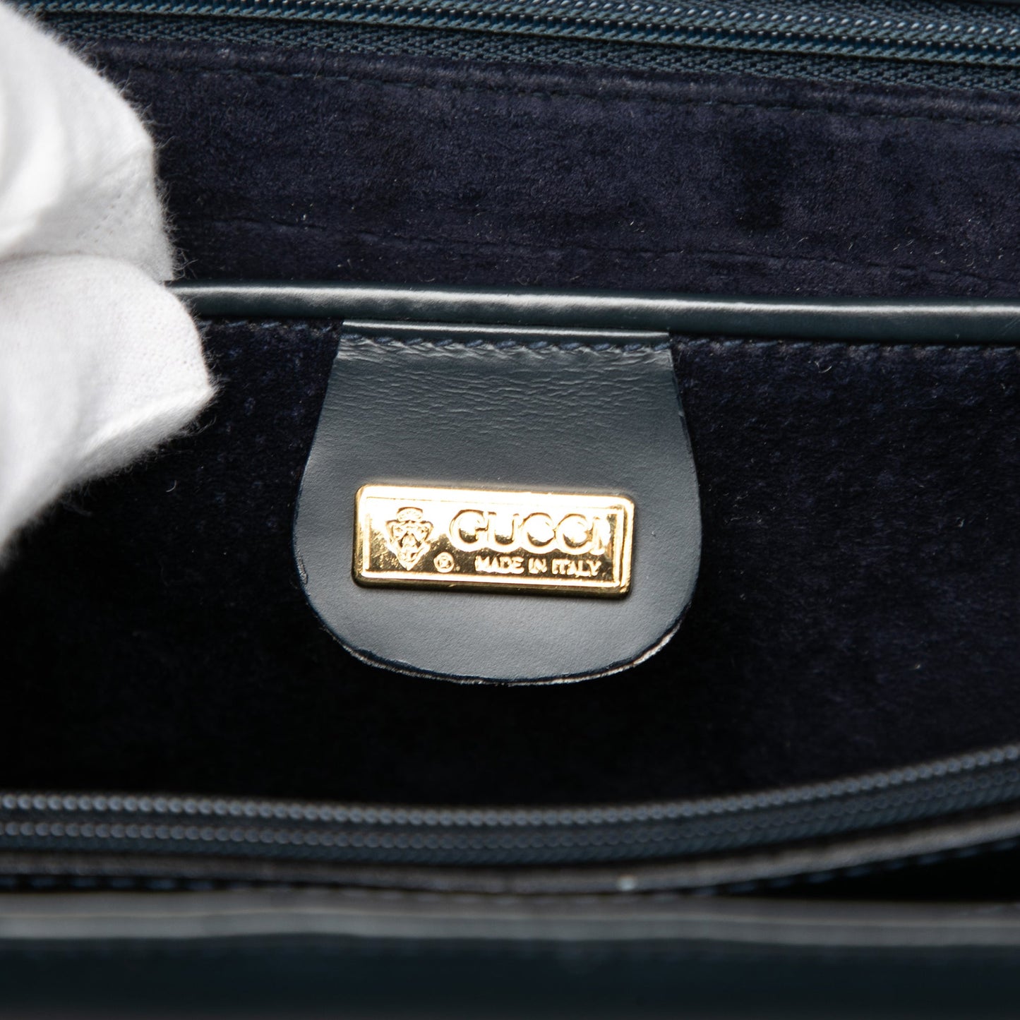 Gucci Calfskin Turnlock Sideline Handbag