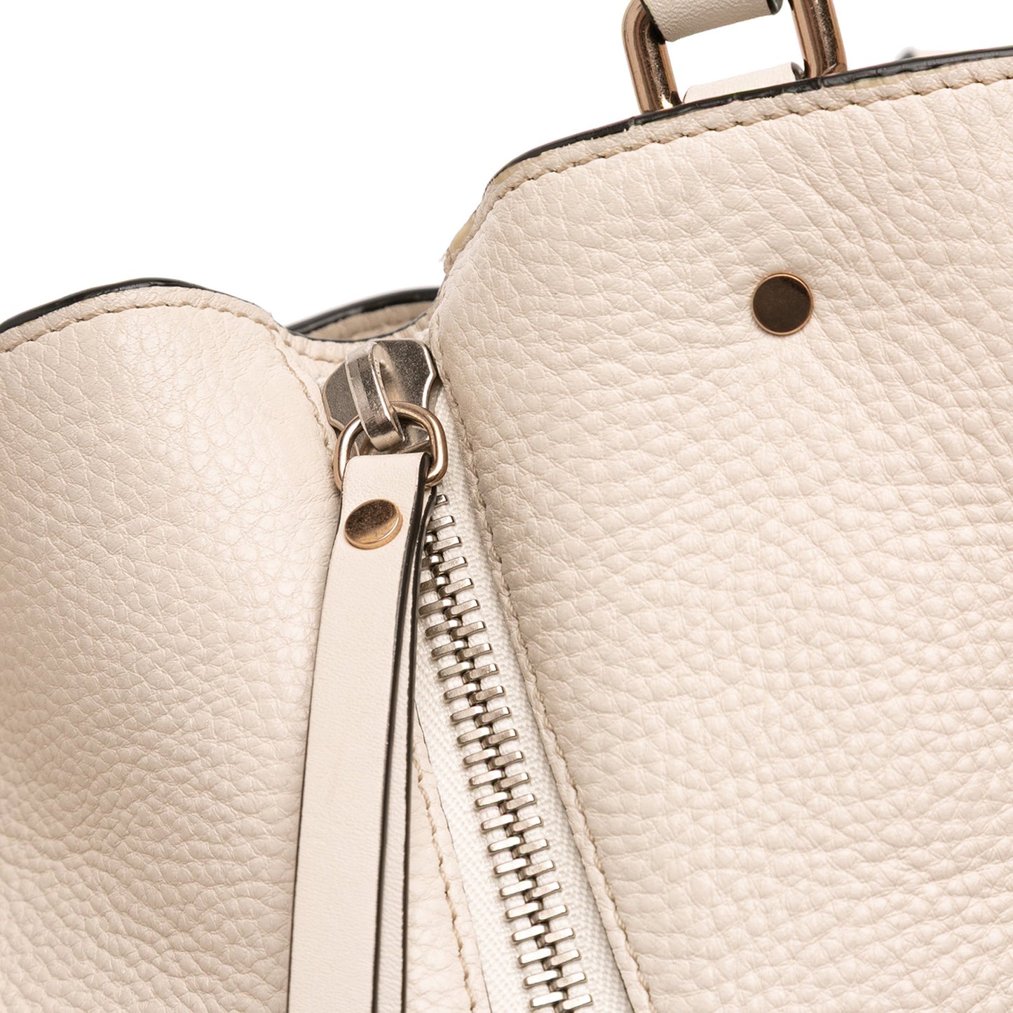 Burberry Medium Leather and House Check Canvas Maidstone Satchel