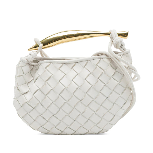 Bottega Veneta Mini Nappa Intrecciato Sardine