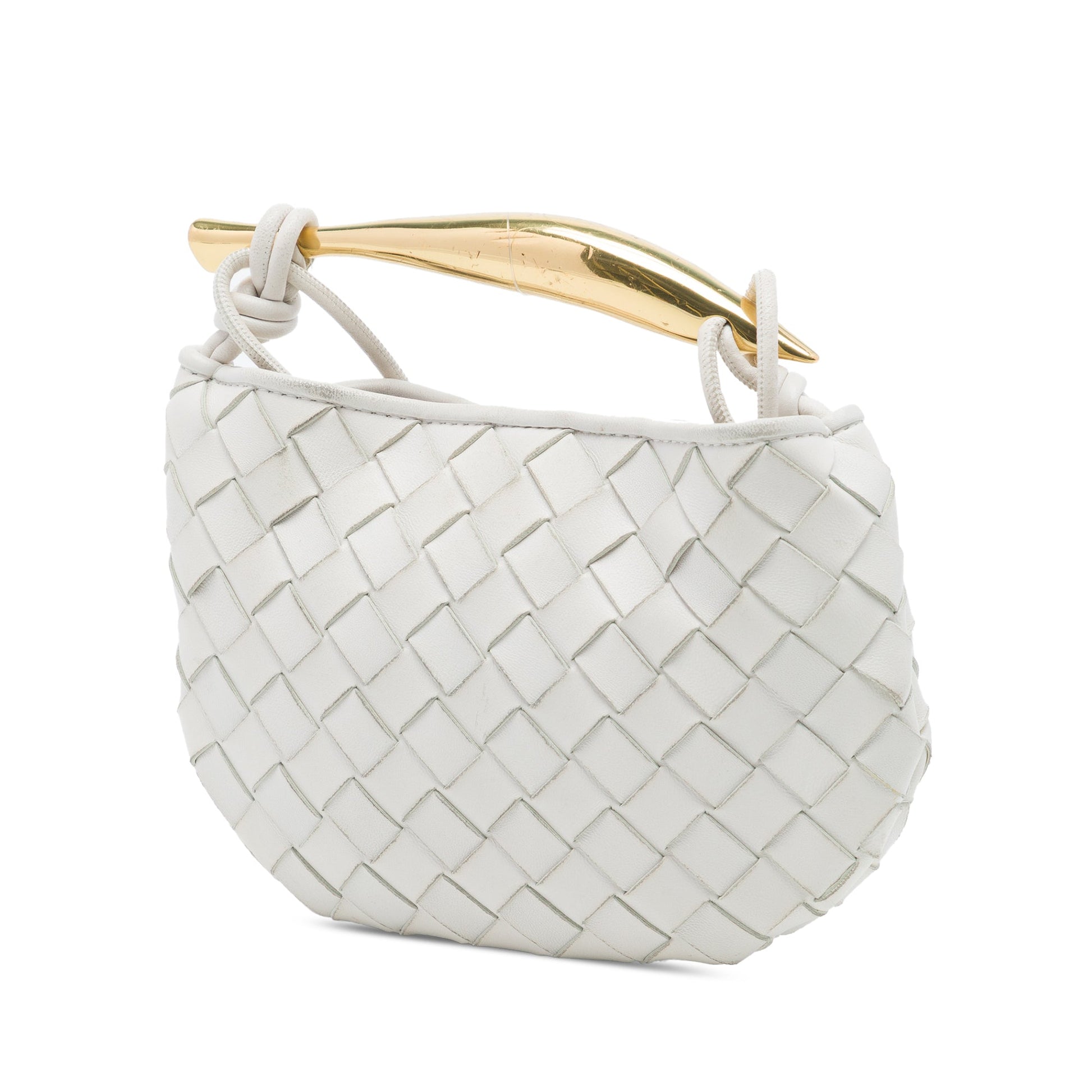 Bottega Veneta Mini Nappa Intrecciato Sardine