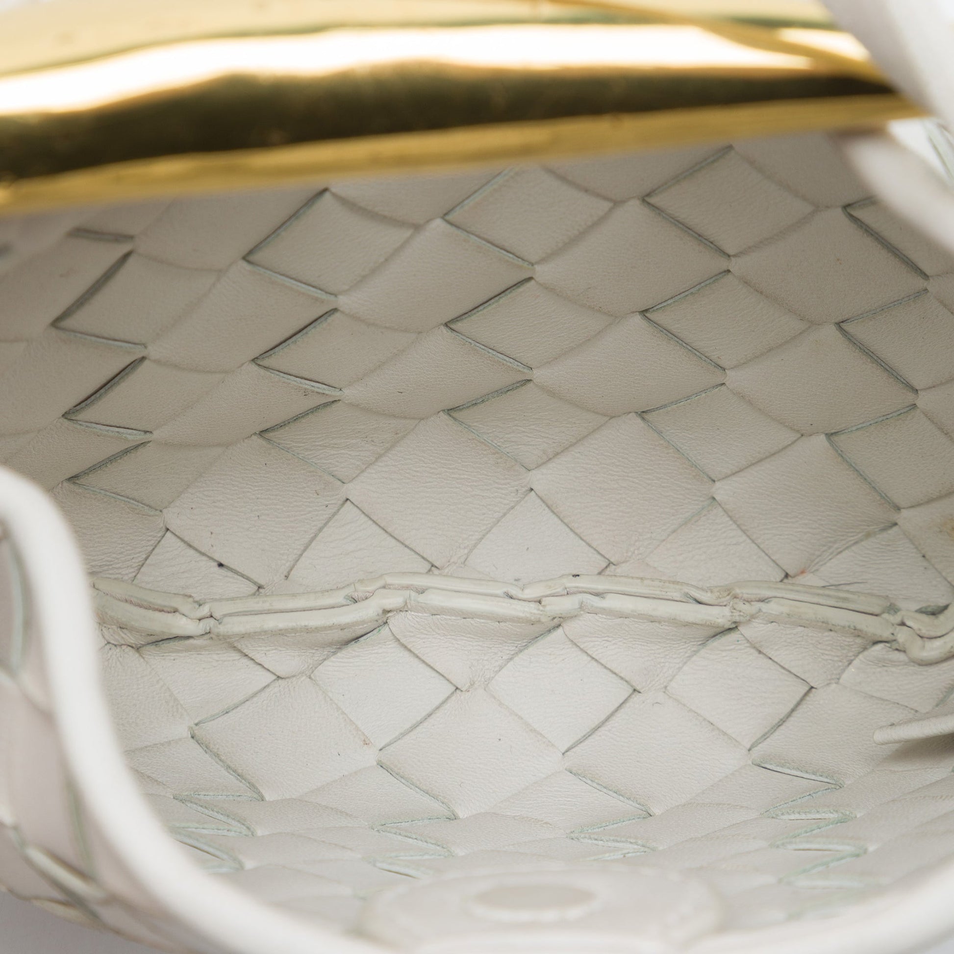 Bottega Veneta Mini Nappa Intrecciato Sardine