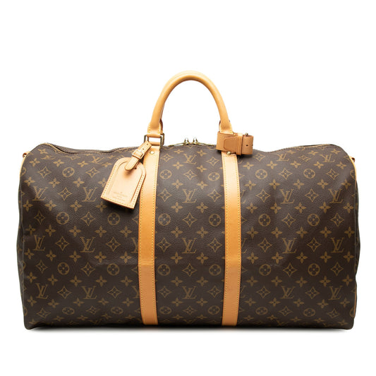 Louis Vuitton Monogram Keepall Bandouliere 55