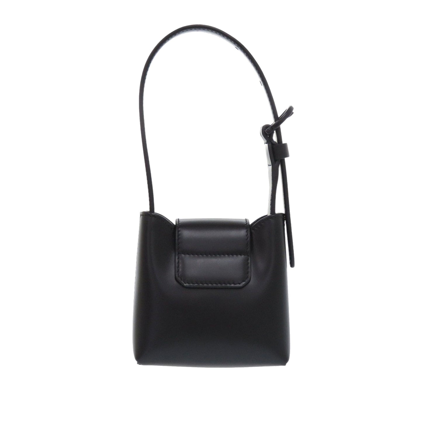 Ferragamo Leather Gancini Trifoglio Handbag