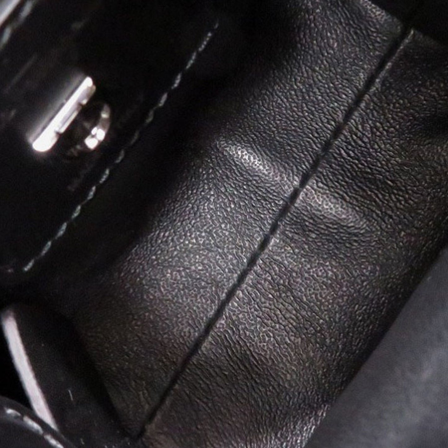 Ferragamo Leather Gancini Trifoglio Handbag