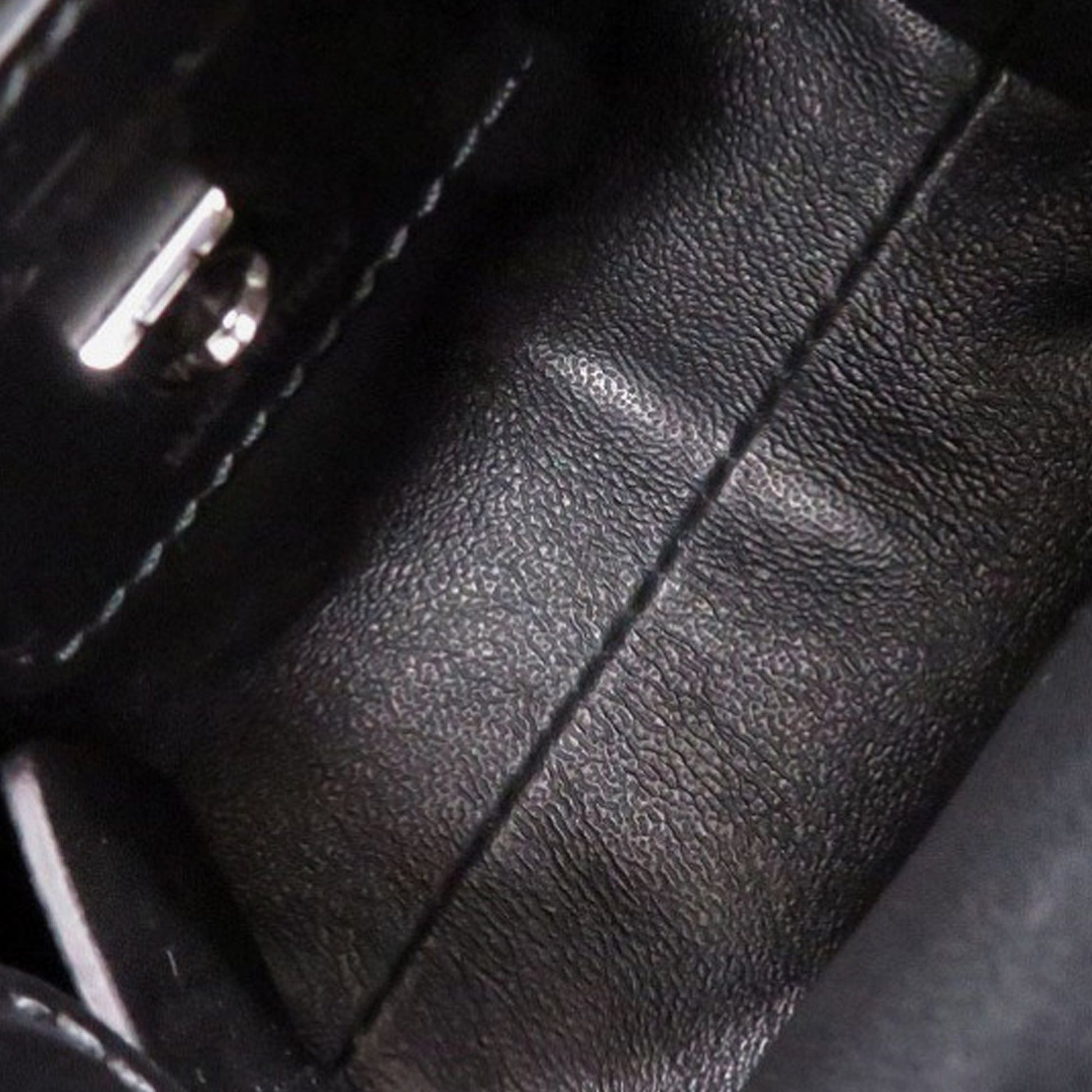 Ferragamo Leather Gancini Trifoglio Handbag
