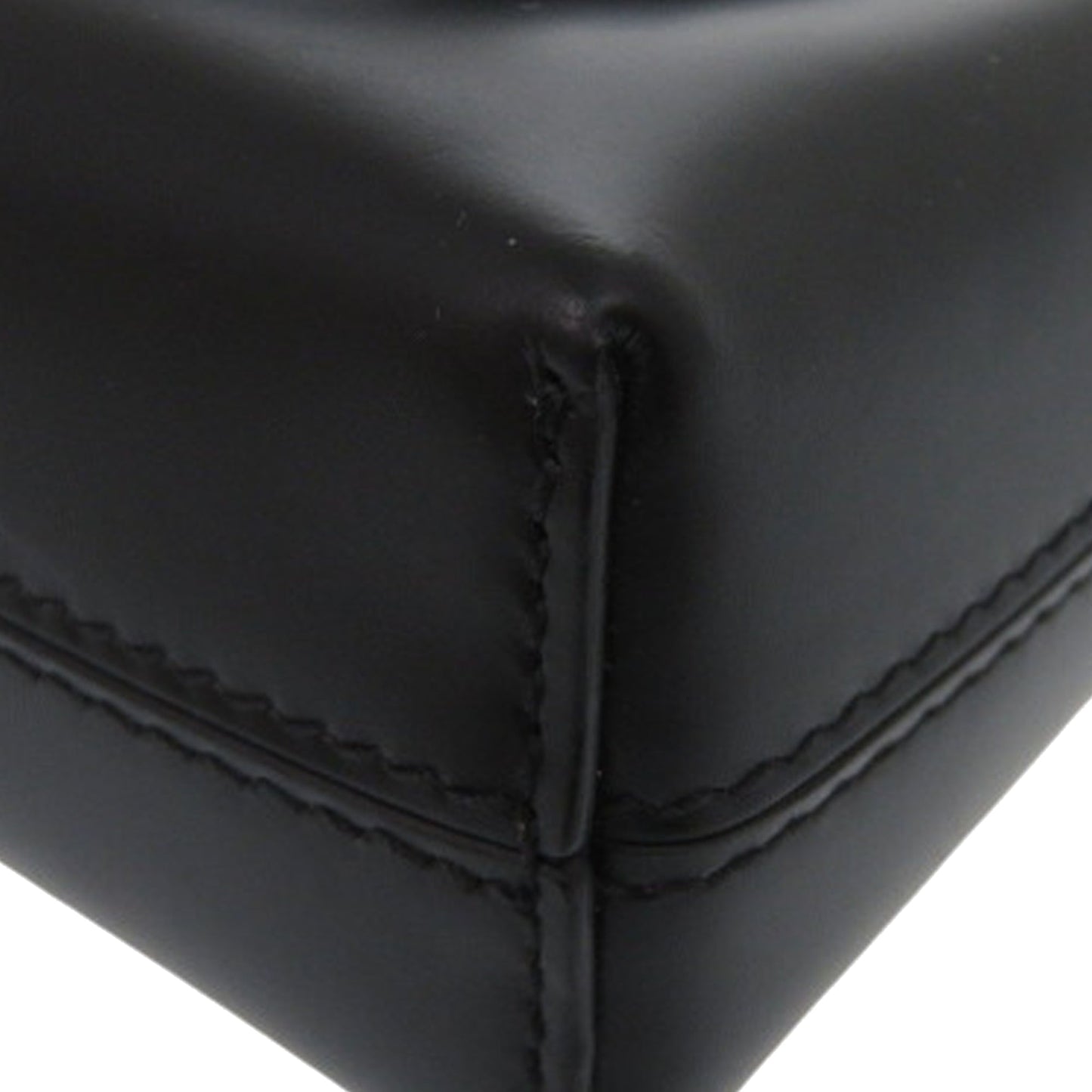 Ferragamo Leather Gancini Trifoglio Handbag