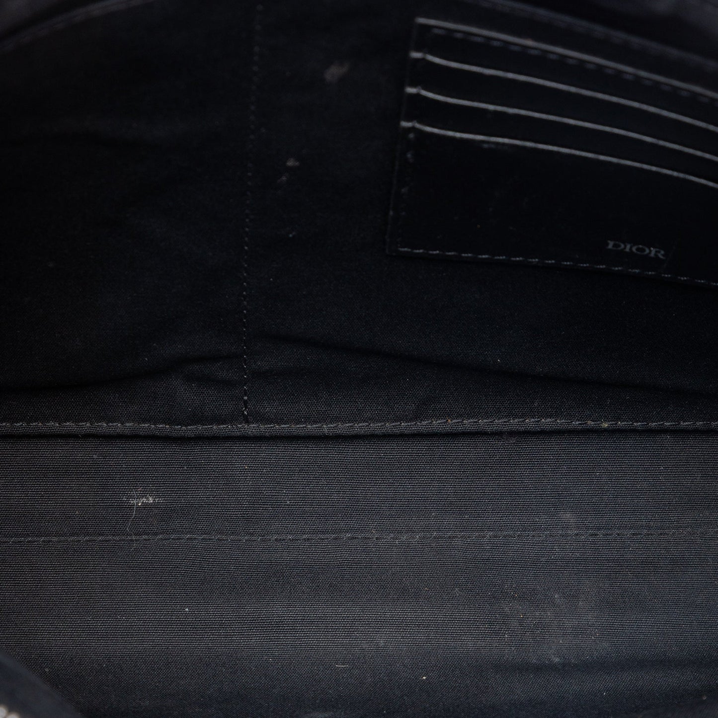 Dior Oblique Canvas A4 Zipped Pouch